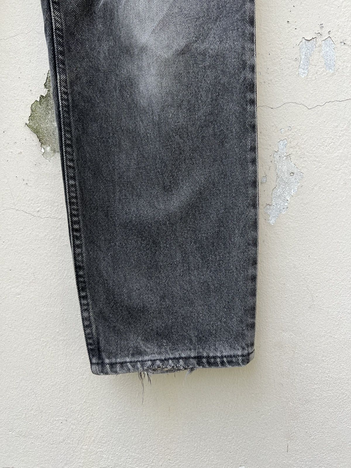 Levi's Faded Black VTG 1993 Levi’s 726 Orange Tab Denim Baggy Jeans Size US 31 - 10 Thumbnail