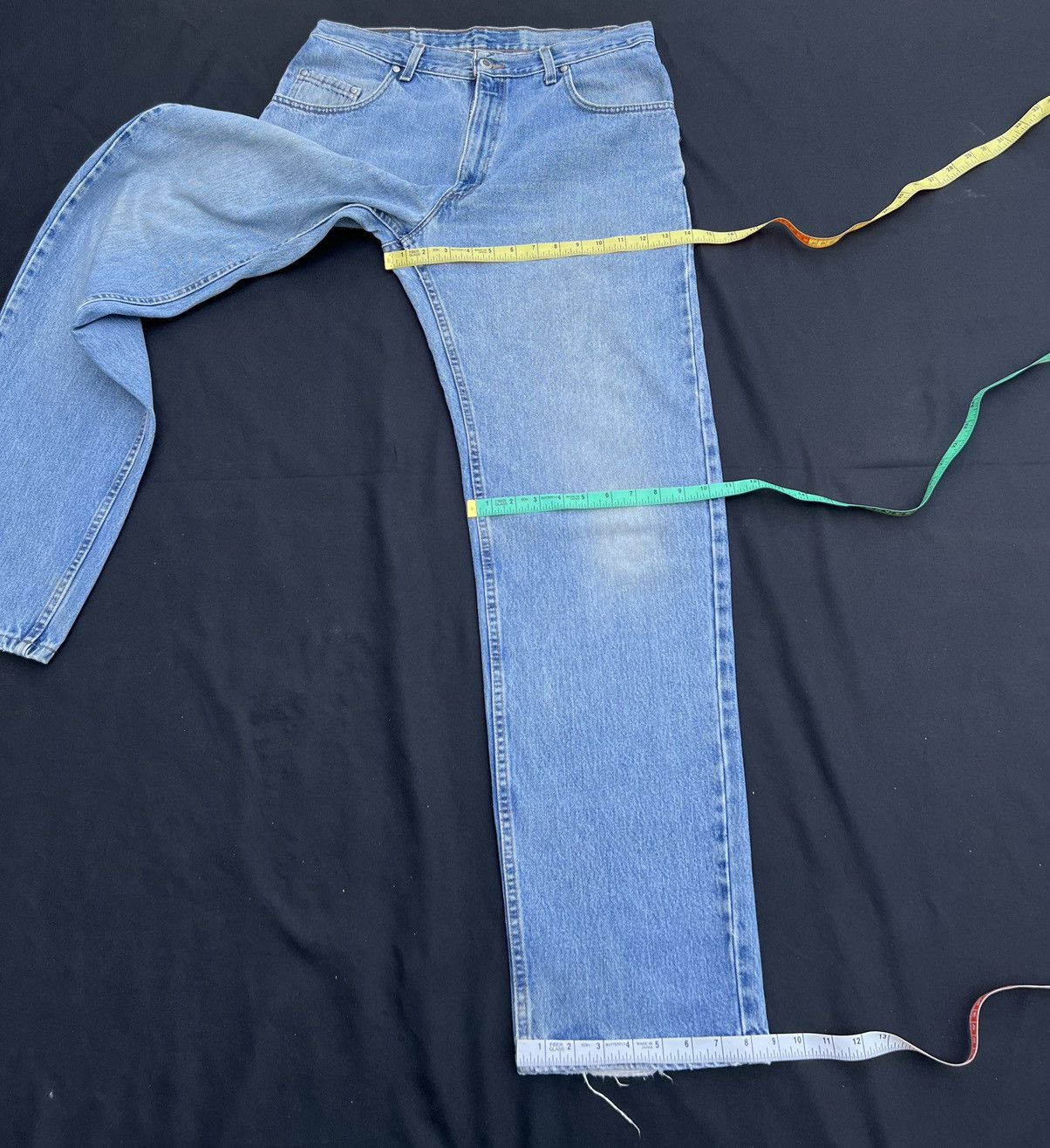 Levi's Baggy Vintage 90s Levi’s Silvertab Fade Denim Jeans Size US 34 / EU 50 - 3 Thumbnail