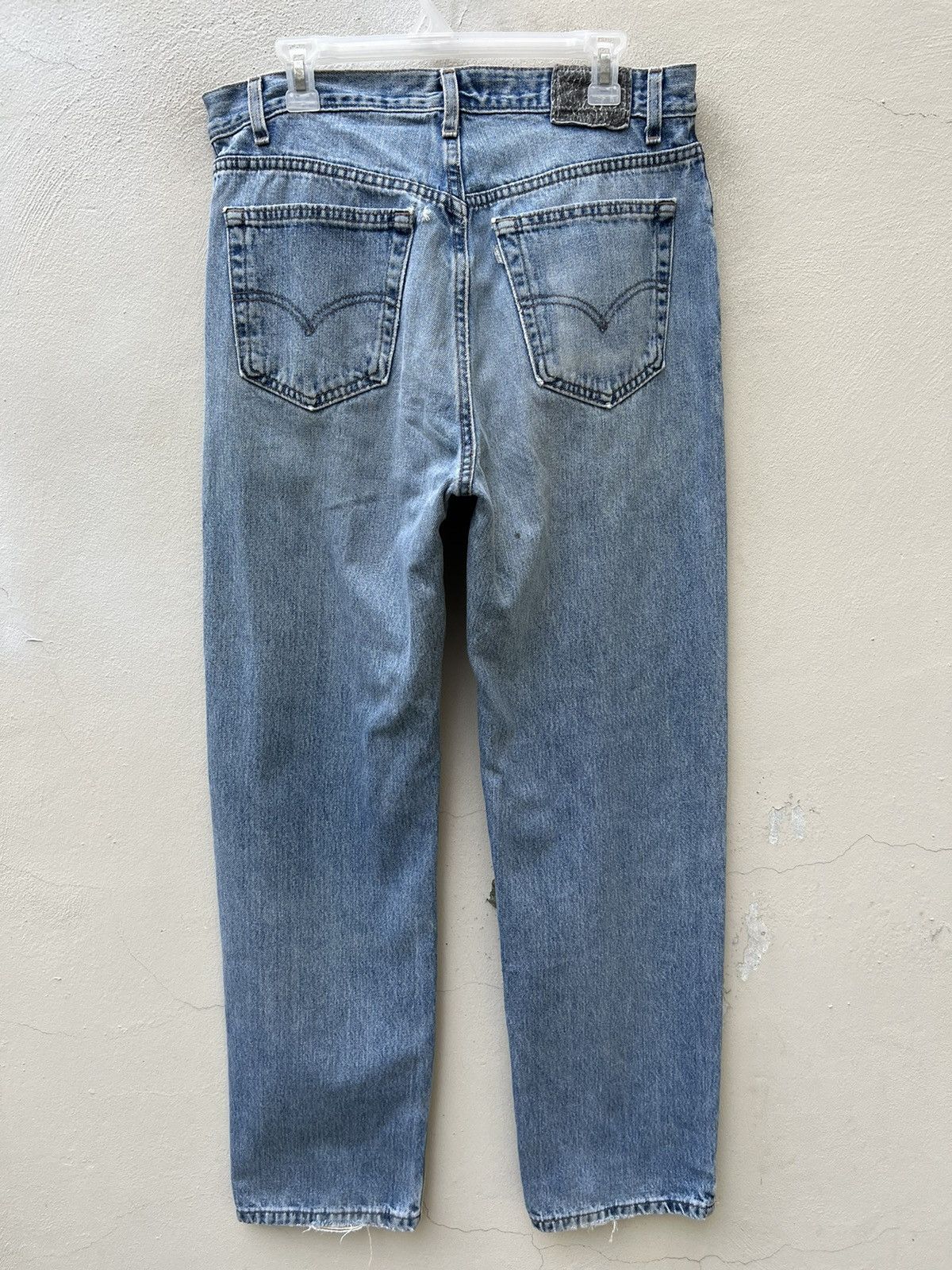 Levi's Baggy Vintage 90s Levi’s Silvertab Fade Denim Jeans Size US 34 / EU 50 - 15 Thumbnail