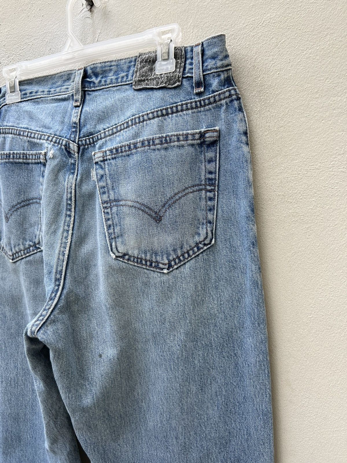 Levi's Baggy Vintage 90s Levi’s Silvertab Fade Denim Jeans Size US 34 / EU 50 - 19 Thumbnail