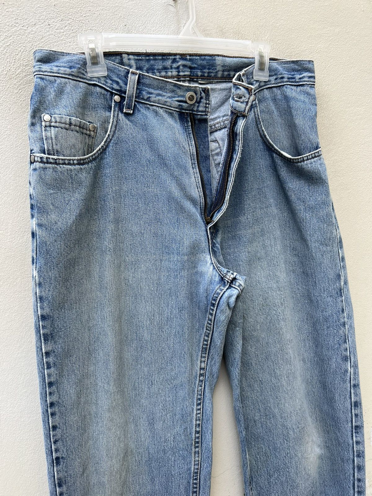 Levi's Baggy Vintage 90s Levi’s Silvertab Fade Denim Jeans Size US 34 / EU 50 - 10 Thumbnail