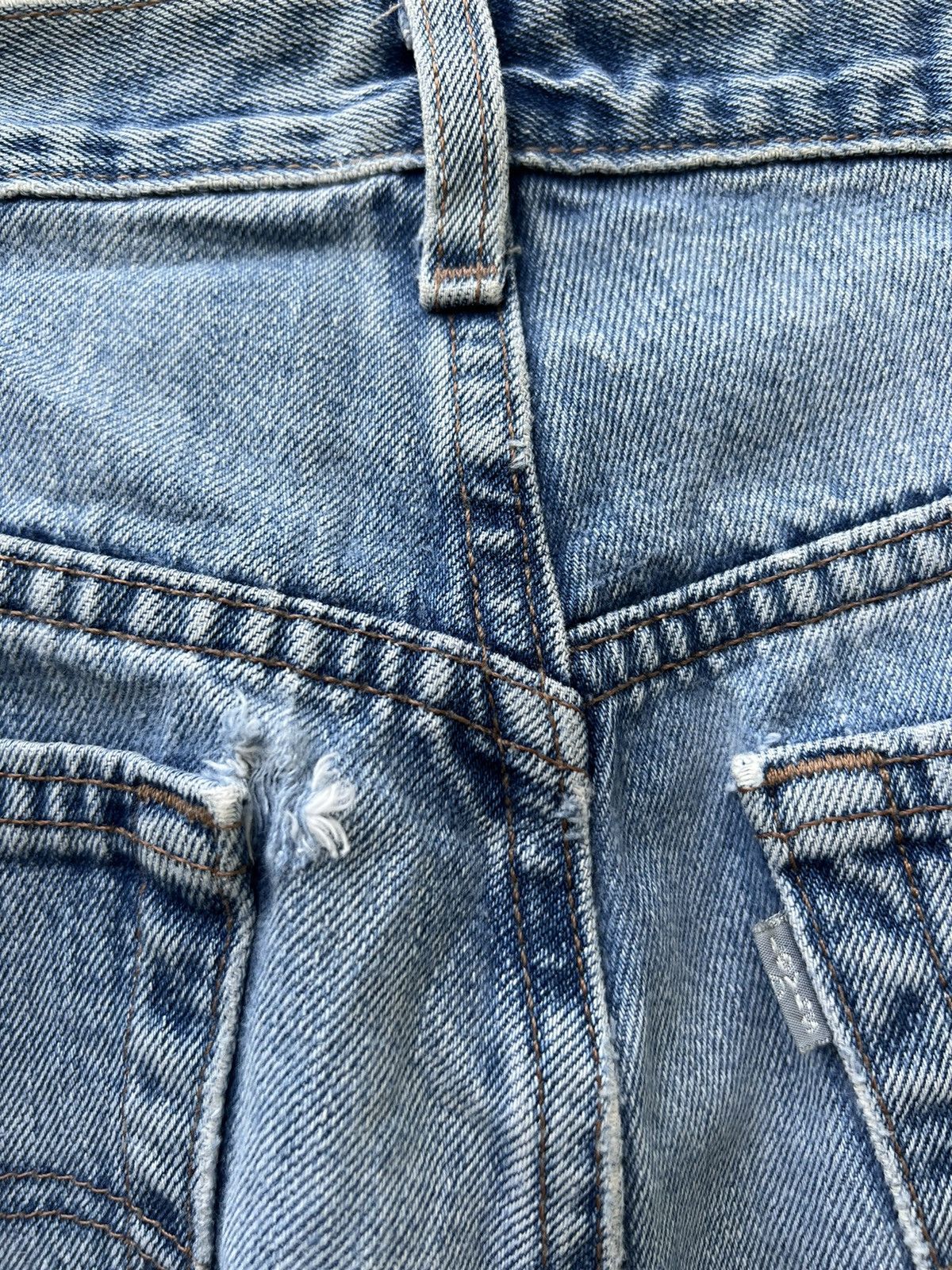Levi's Baggy Vintage 90s Levi’s Silvertab Fade Denim Jeans Size US 34 / EU 50 - 17 Thumbnail