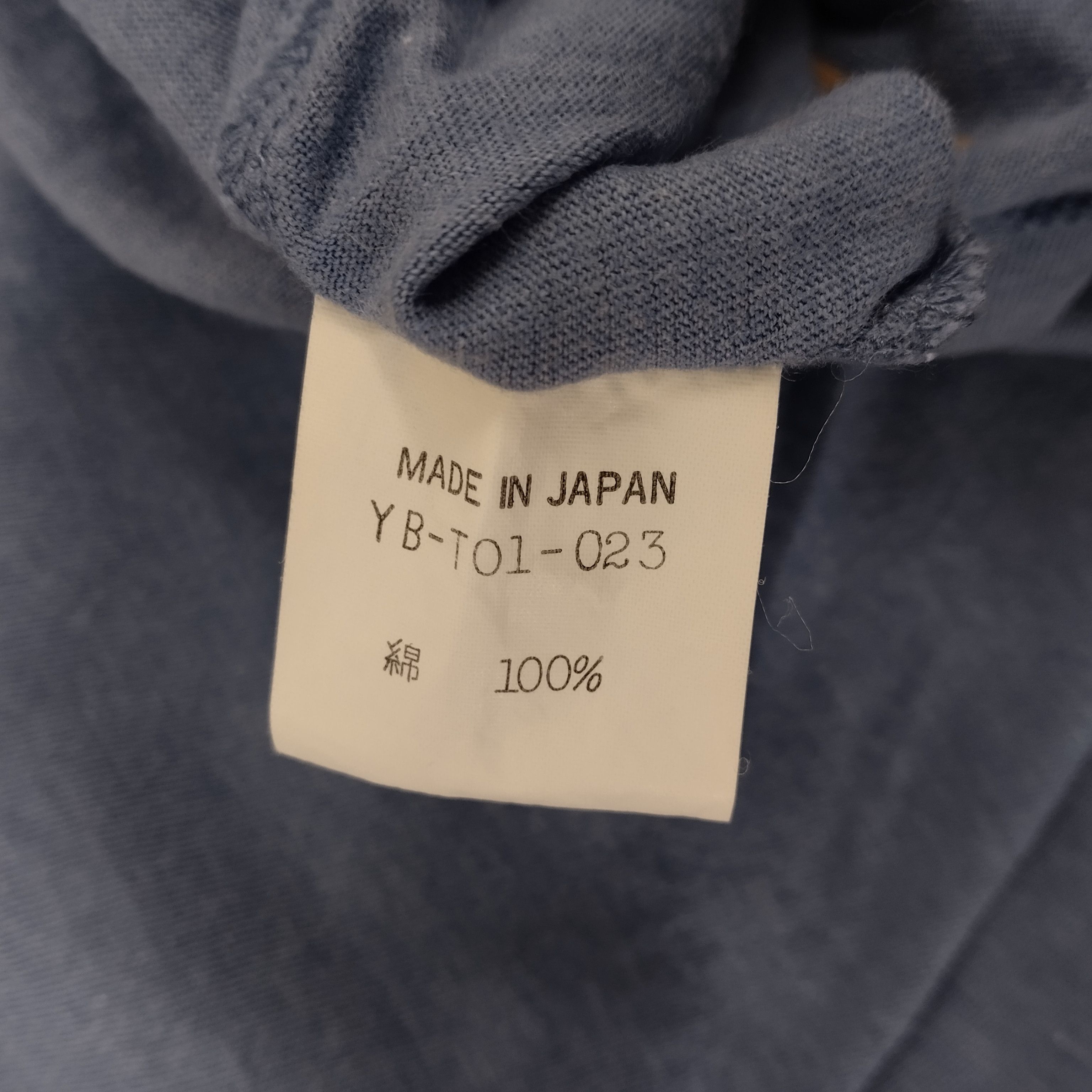 Vintage × Y's × Yohji Yamamoto Y's Yohji Yamamoto Japanese Designer Vintage Tshirt Size US S / EU 44-46 / 1 - 4 Thumbnail