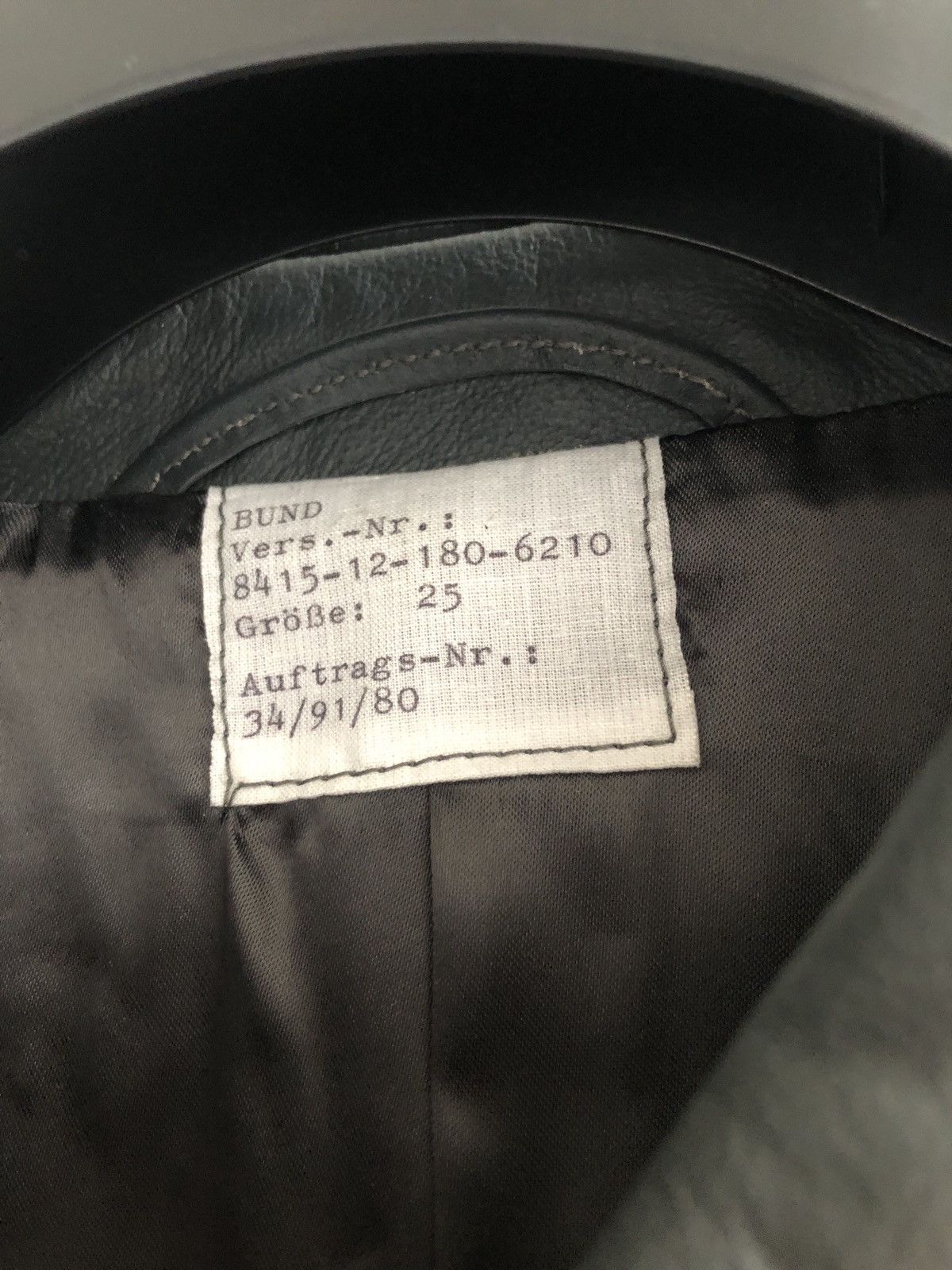 Genuine Leather Germany Military Army Leather u boat u boot jacket Size US M / EU 48-50 / 2 - 7 Thumbnail