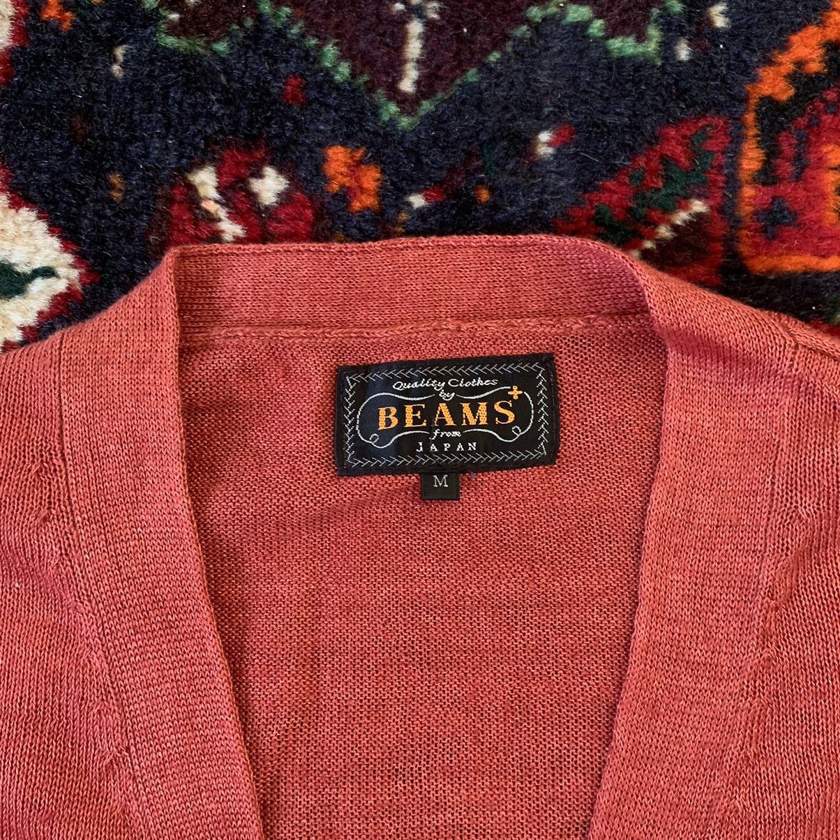 Beams Plus Beams Plus Linen Knitted Cardigan Size US M / EU 48-50 / 2 - 6 Thumbnail