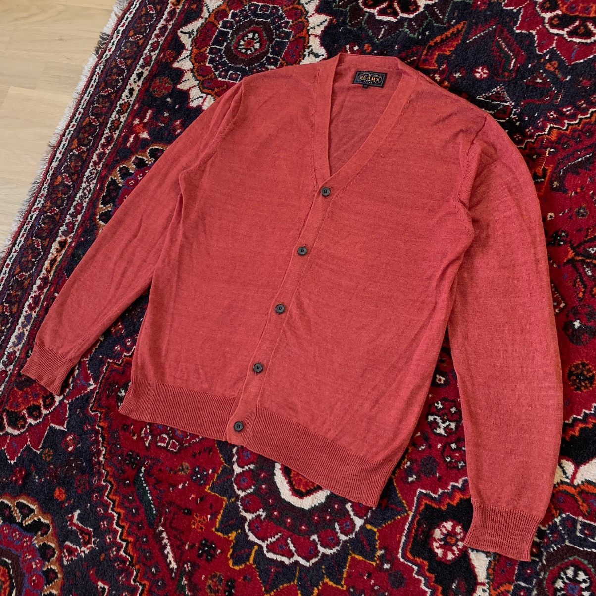 Beams Plus Beams Plus Linen Knitted Cardigan Size US M / EU 48-50 / 2 - 3 Thumbnail