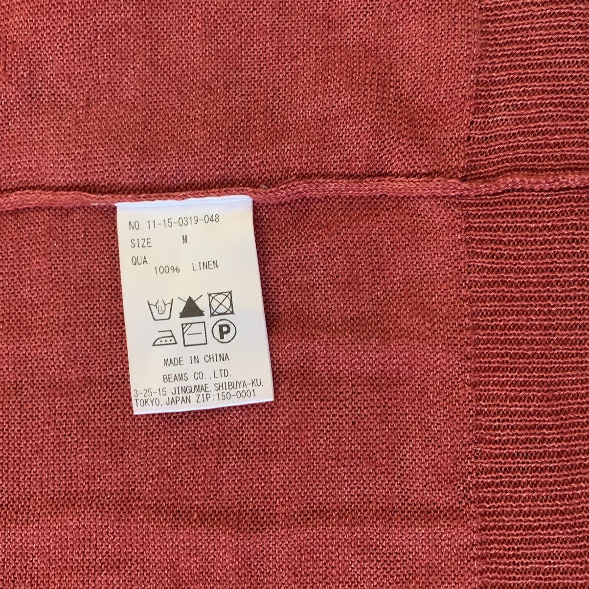 Beams Plus Beams Plus Linen Knitted Cardigan Size US M / EU 48-50 / 2 - 8 Thumbnail