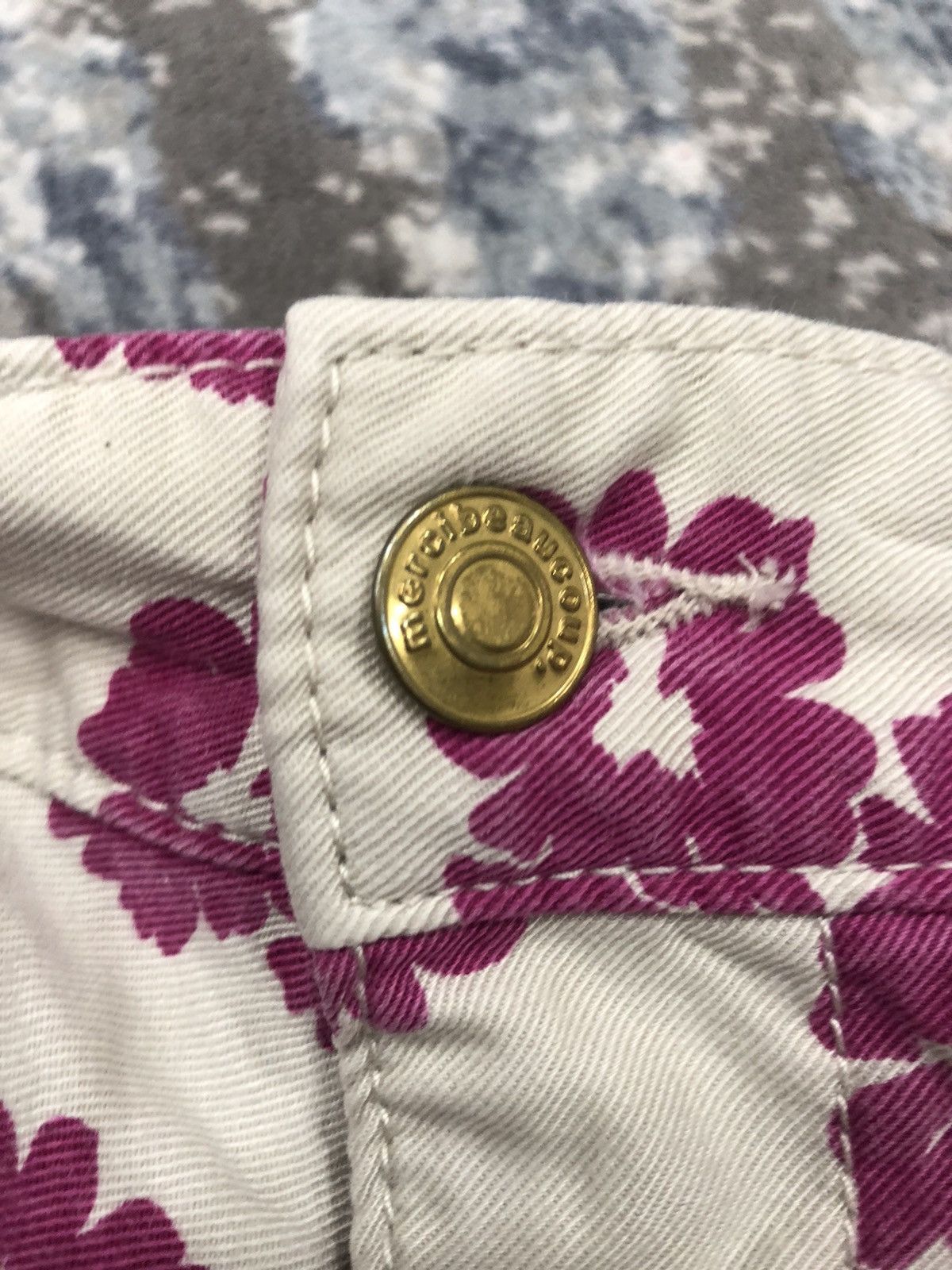 Issey Miyake × mercibeaucoup MERCIBEAUCOUP by ISSEY MIYAKE Split Pocket Floral Pant Size US 28 / EU 44 - 8 Thumbnail