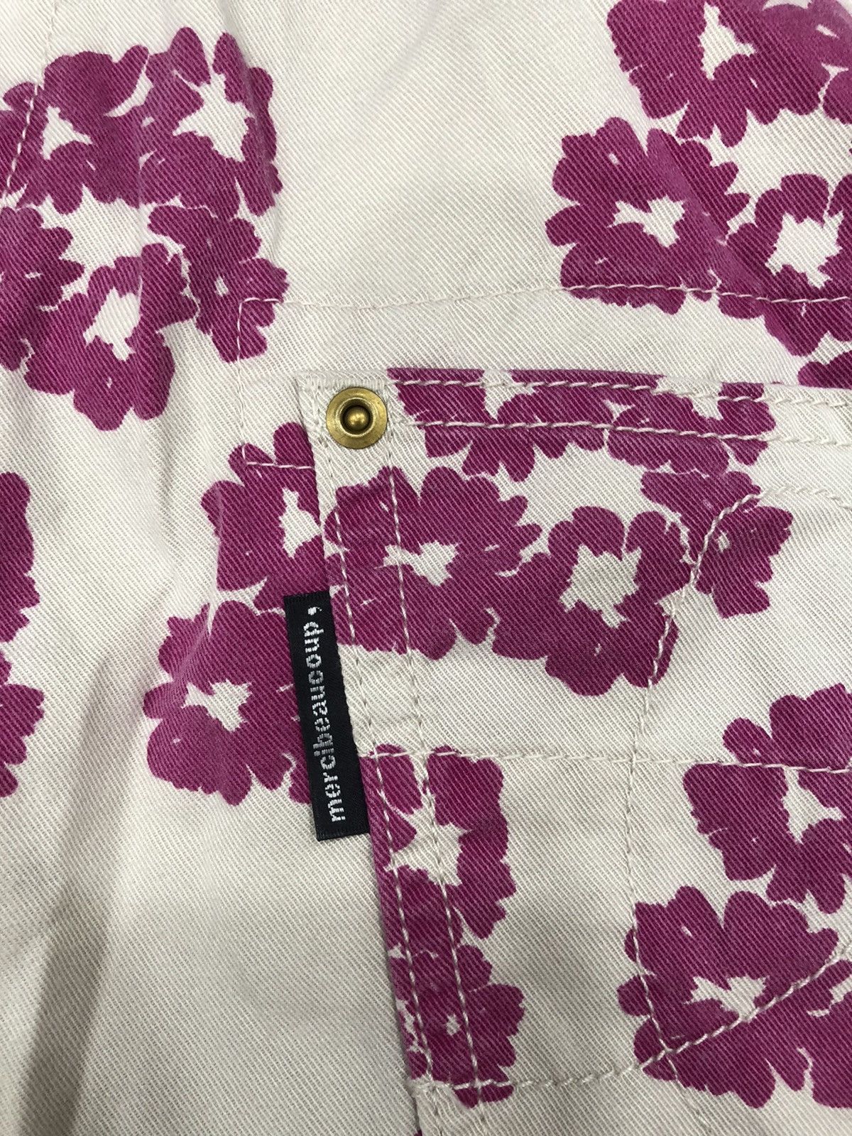 Issey Miyake × mercibeaucoup MERCIBEAUCOUP by ISSEY MIYAKE Split Pocket Floral Pant Size US 28 / EU 44 - 7 Thumbnail