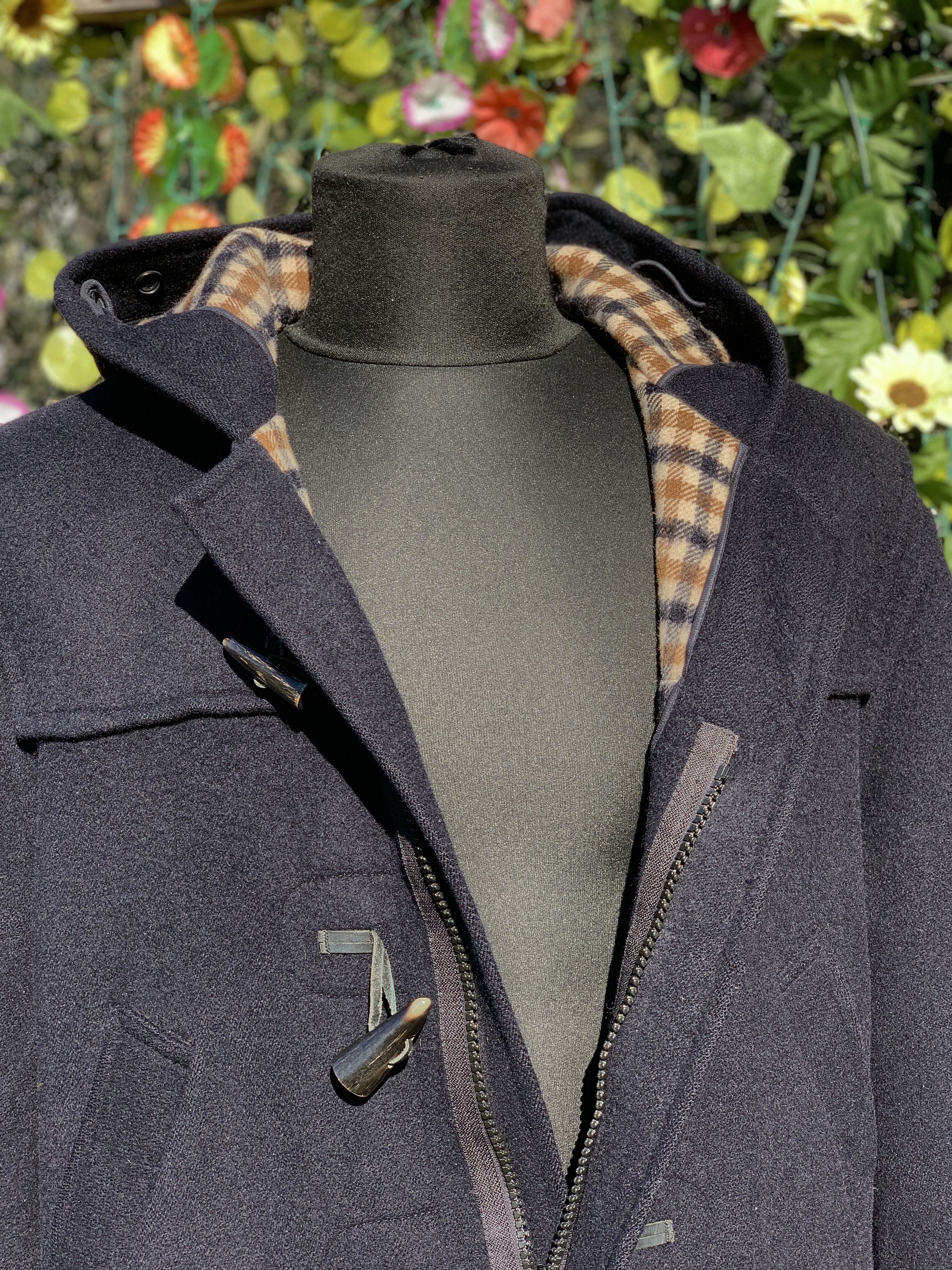 Aquascutum Aquascutum London Duffle Buckle Hooded Size 36 S M Charcoal Size US S / EU 44-46 / 1 - 21 Thumbnail