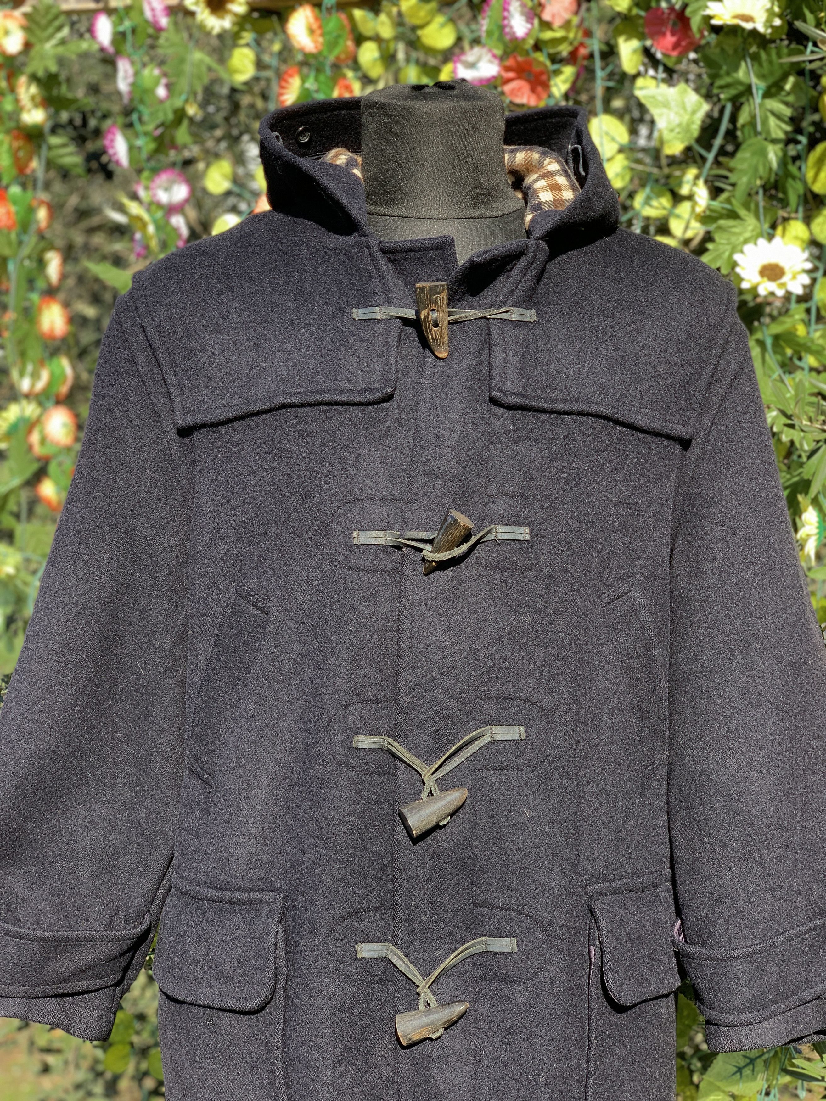 Aquascutum Aquascutum London Duffle Buckle Hooded Size 36 S M Charcoal Size US S / EU 44-46 / 1 - 18 Thumbnail