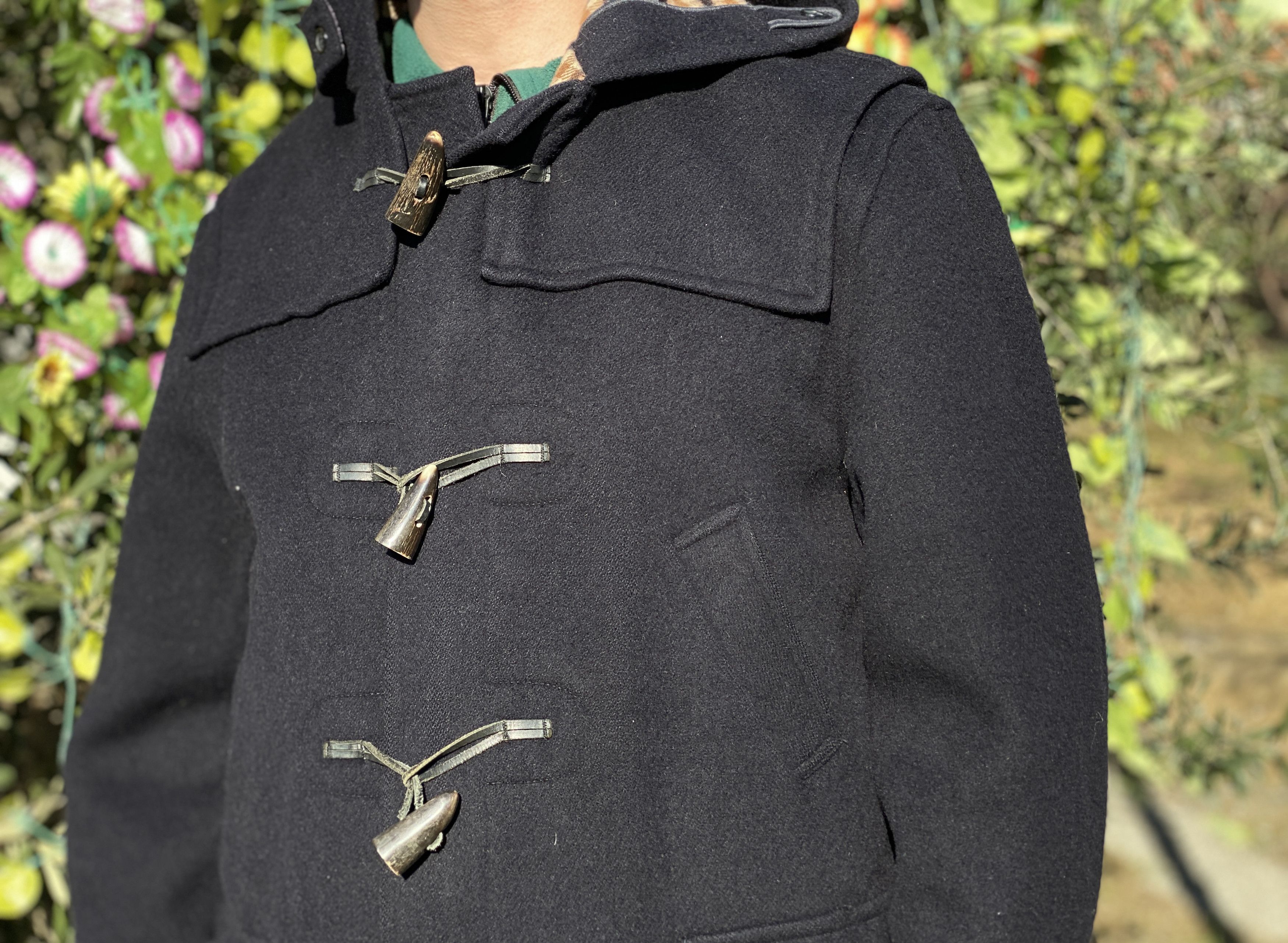 Aquascutum Aquascutum London Duffle Buckle Hooded Size 36 S M Charcoal Size US S / EU 44-46 / 1 - 9 Thumbnail