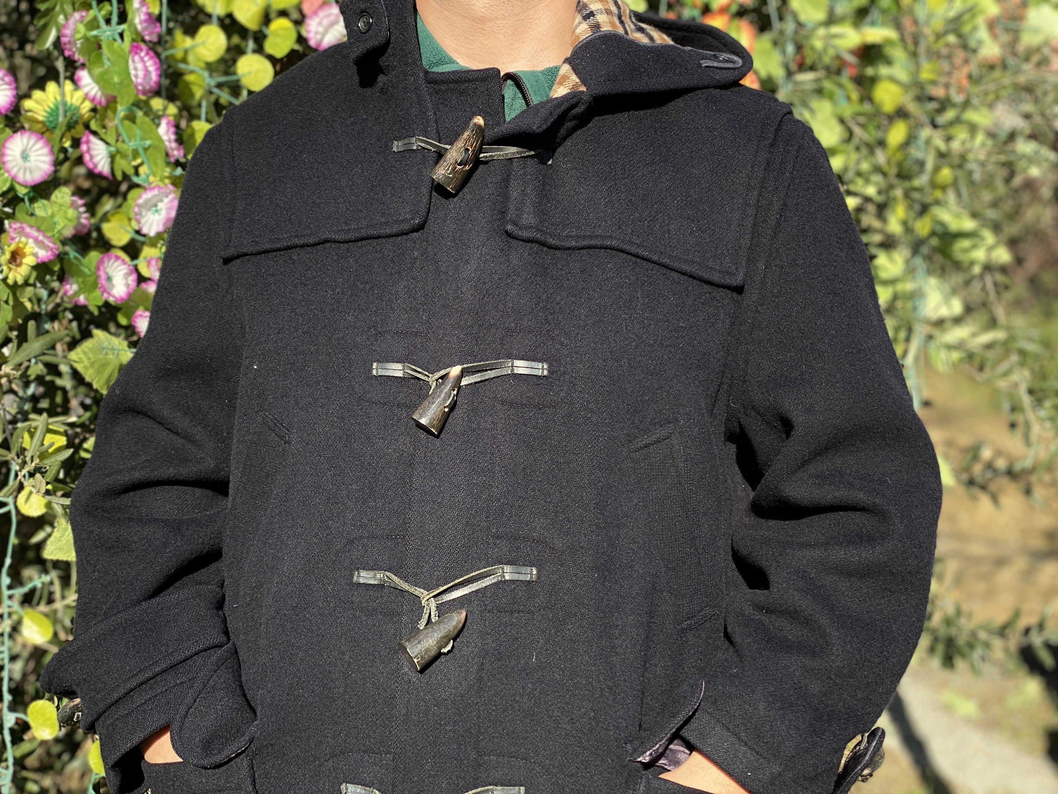 Aquascutum Aquascutum London Duffle Buckle Hooded Size 36 S M Charcoal Size US S / EU 44-46 / 1 - 13 Thumbnail