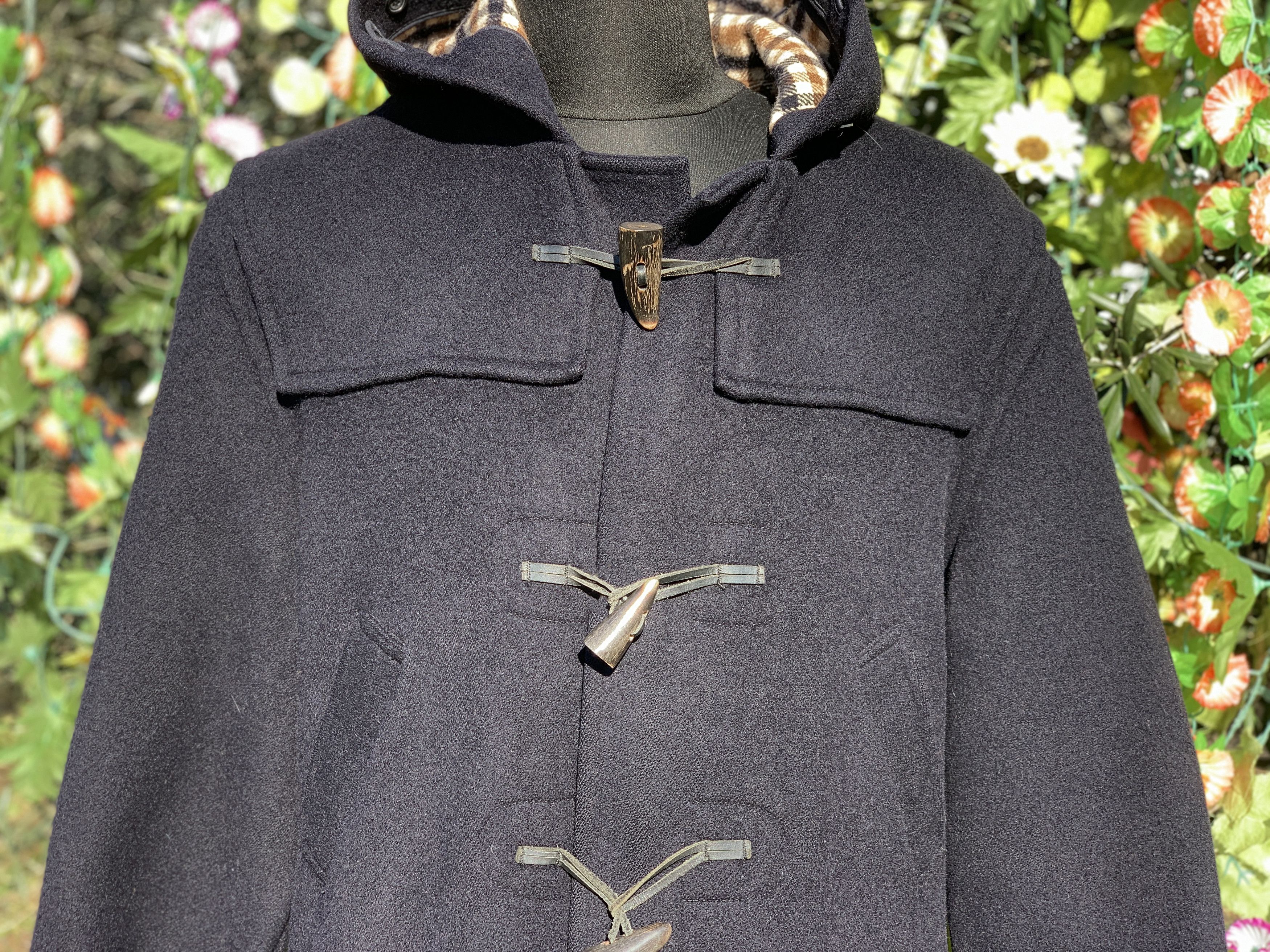 Aquascutum Aquascutum London Duffle Buckle Hooded Size 36 S M Charcoal Size US S / EU 44-46 / 1 - 15 Thumbnail