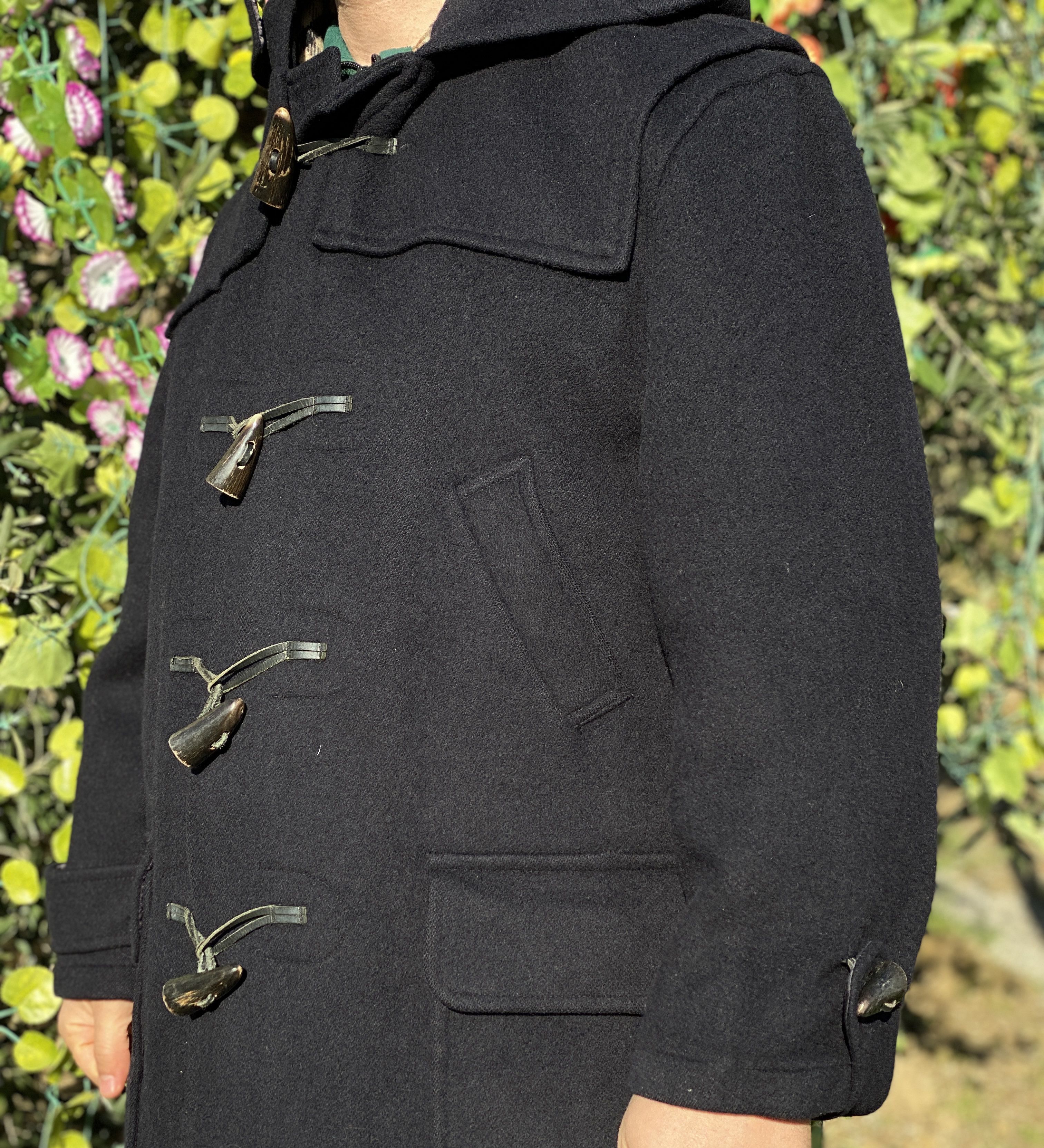 Aquascutum Aquascutum London Duffle Buckle Hooded Size 36 S M Charcoal Size US S / EU 44-46 / 1 - 10 Thumbnail