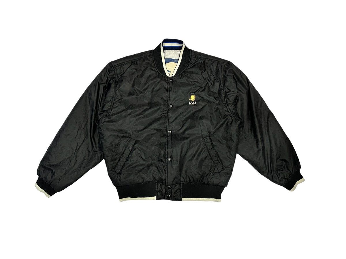 Hysteric Glamour × Japanese Brand 💥RARE💥 Vintage SUNTORY BOSS COFFEE Reversible Coach Jacket Size US L / EU 52-54 / 3 - 9 Thumbnail