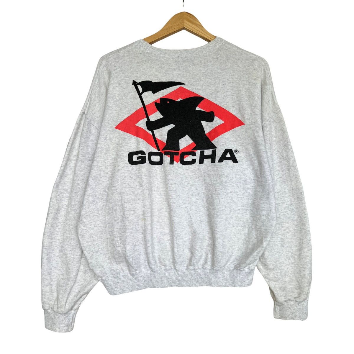 Vintage Vintage Gotcha Big Graphic Sweatshirt | Grailed