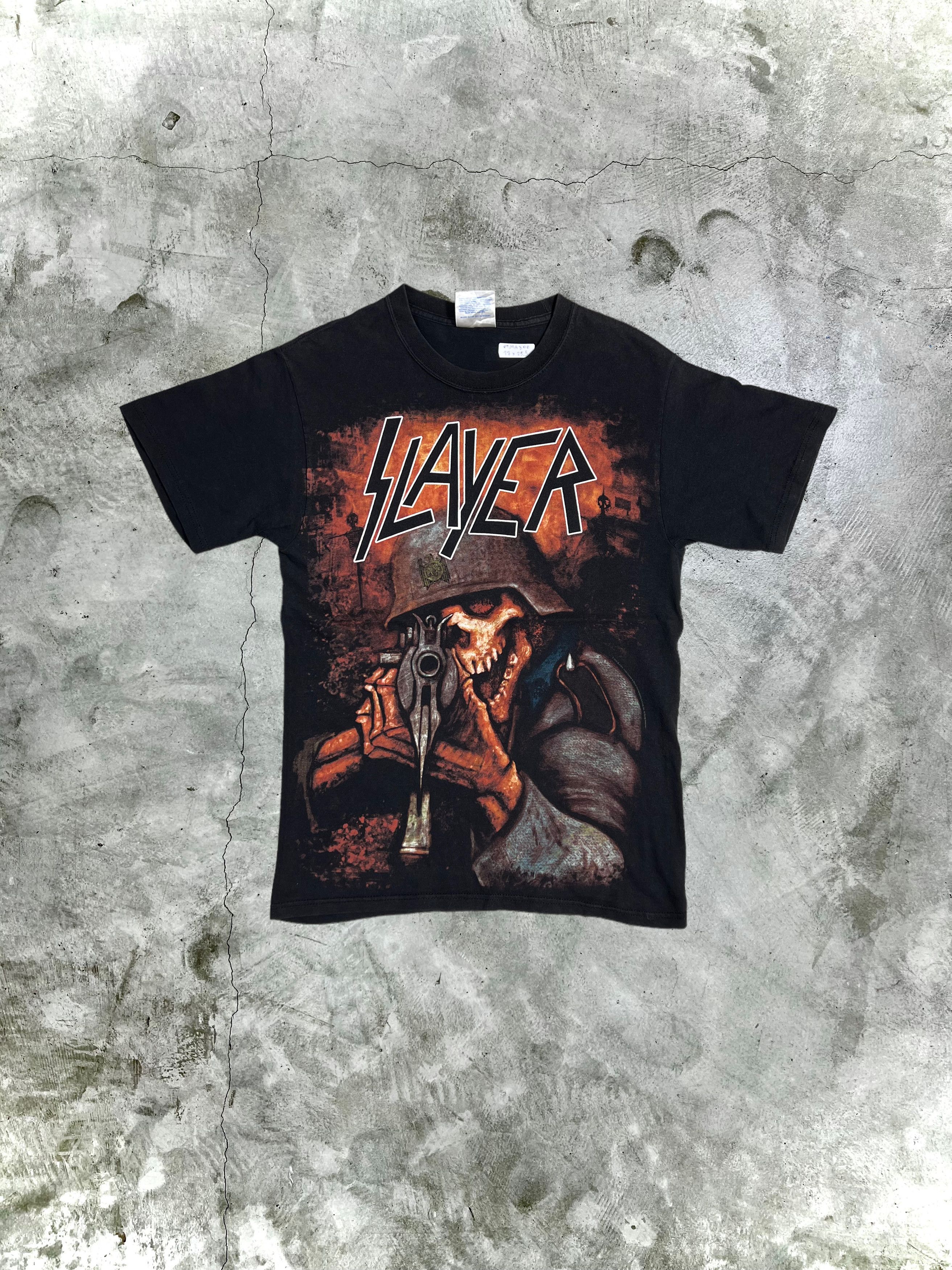 Slayer Slayer Metal Band Big Print tee (S) GTMA300 Size S / US 4 / IT 40 - 1 Thumbnail