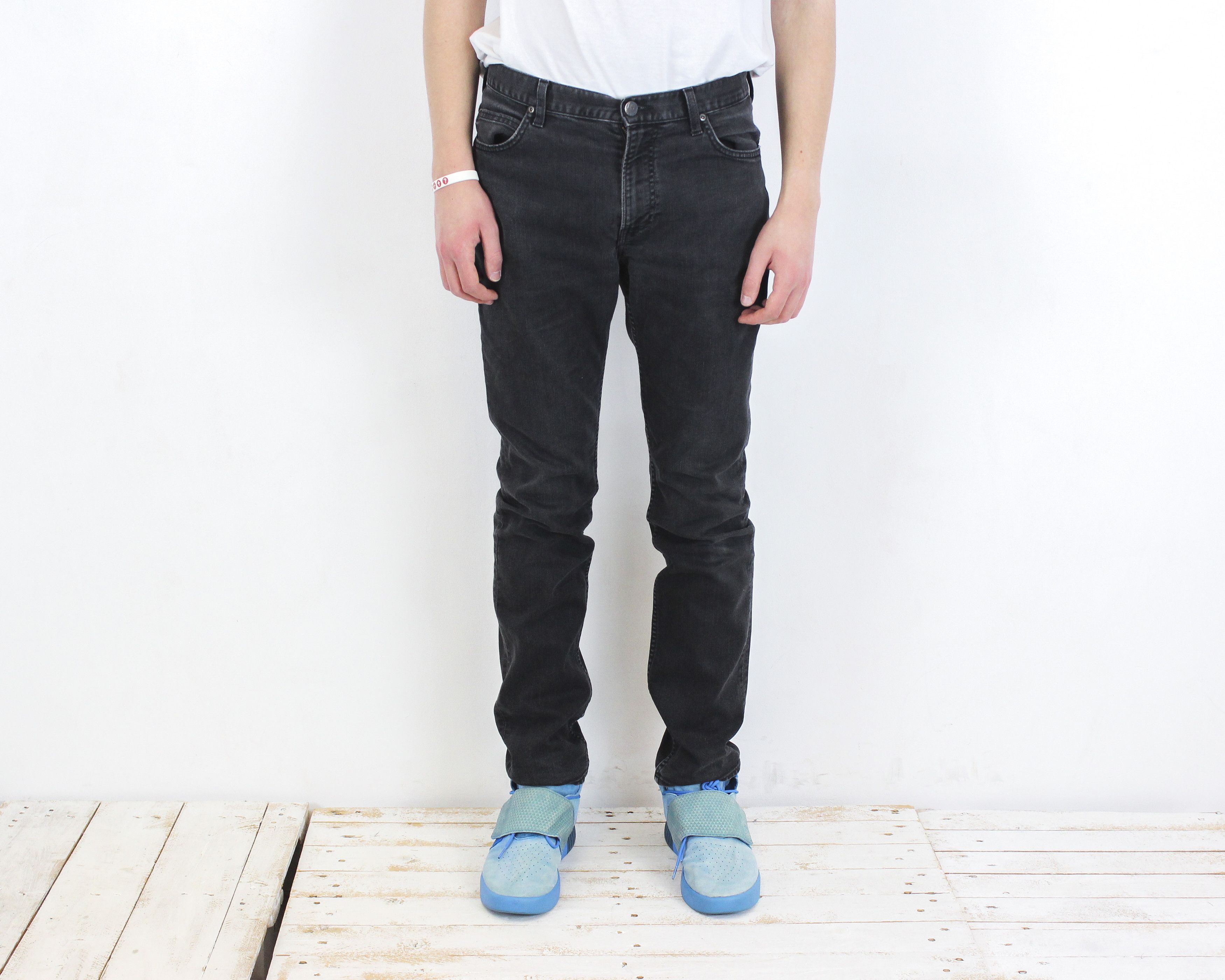 Lee Rider W34 L34 Regular Straight Jeans Denim Pants Trousers Size US 34 / EU 50 - 2 Thumbnail