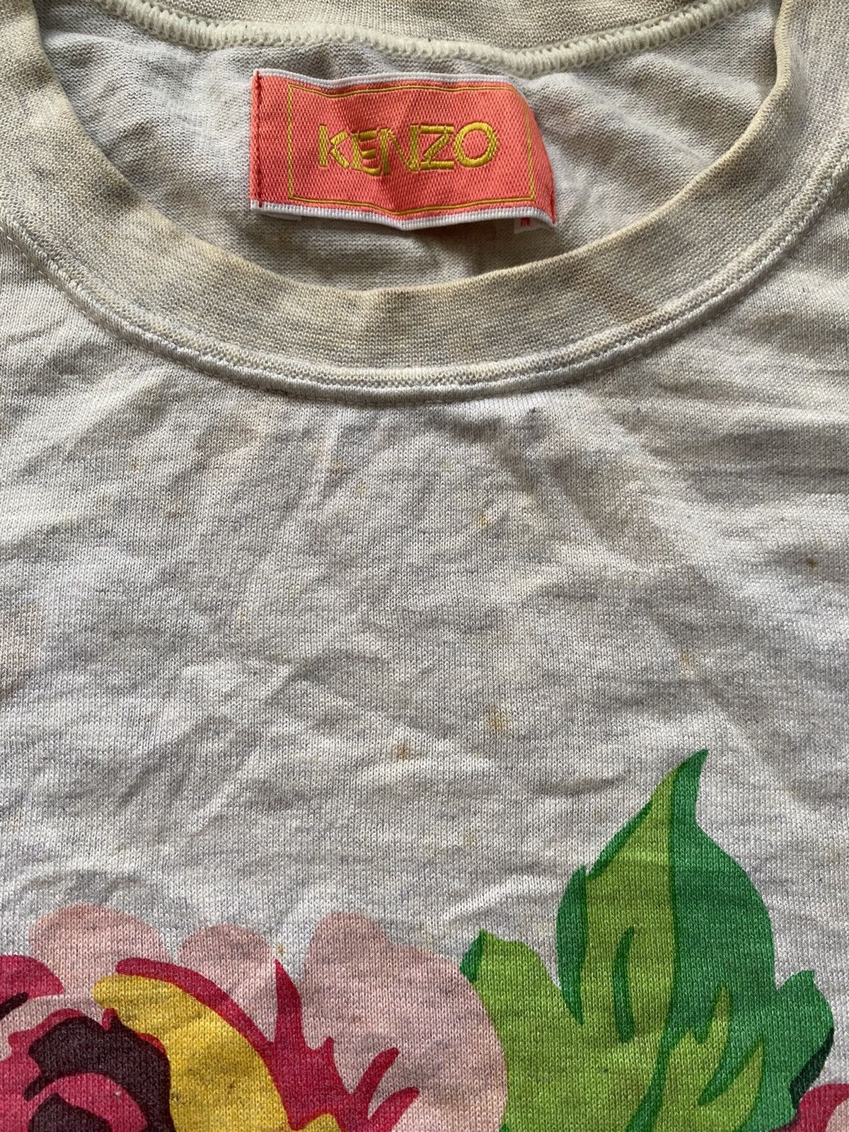 Kenzo × Vintage Vtg Kenzo Long Sleeve Shirt Size US M / EU 48-50 / 2 - 3 Thumbnail