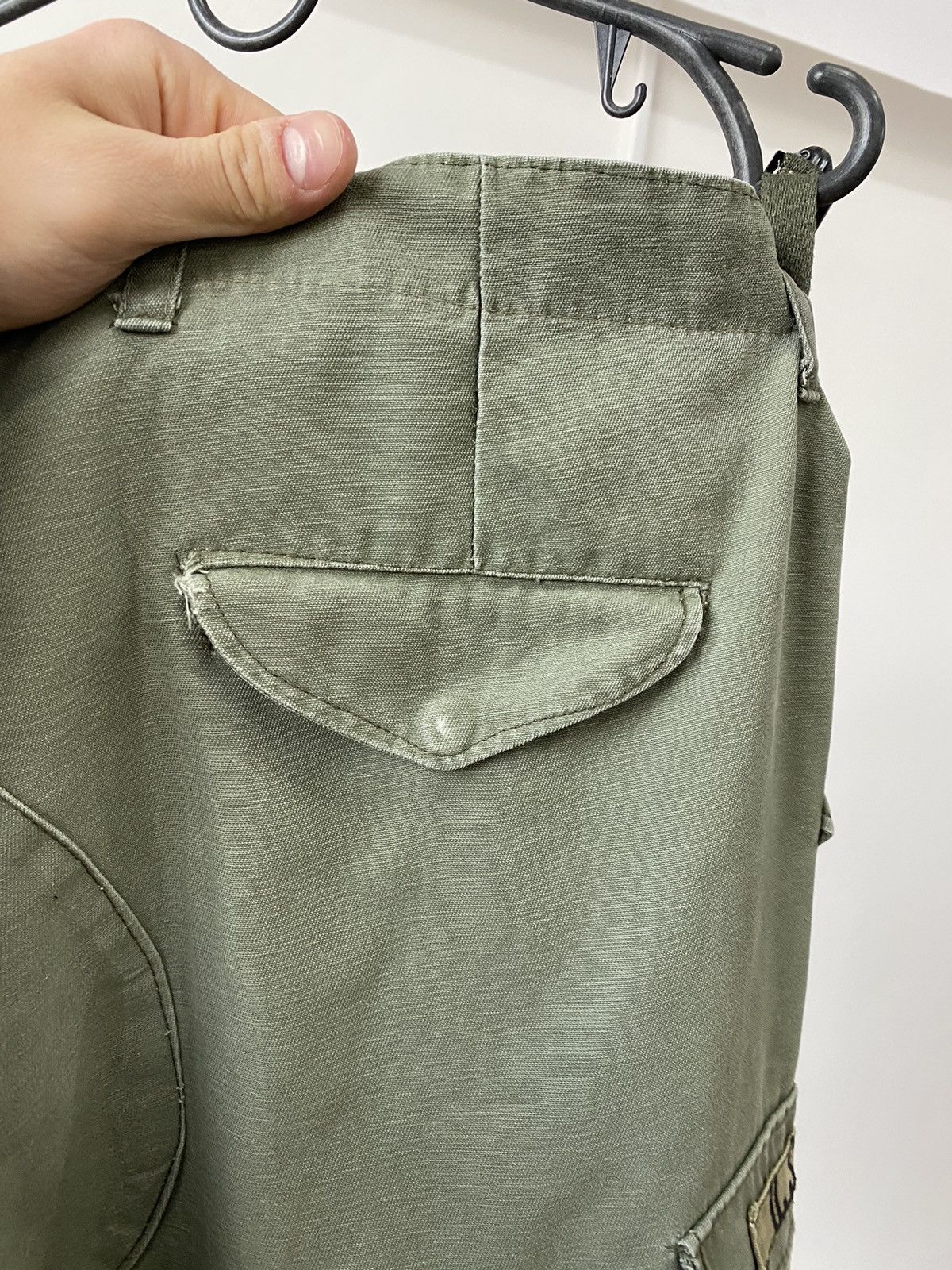 Vintage 🪖 US Army M65 Field Cargo Trousers Pants - 1970s Size US 32 / EU 48 - 5 Thumbnail