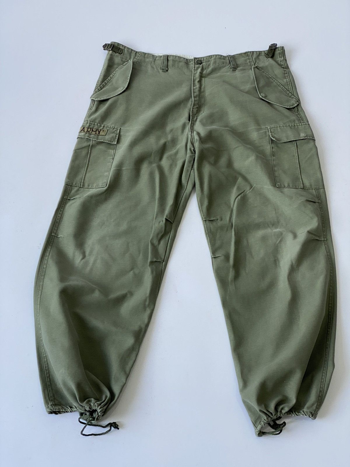 Vintage 🪖 US Army M65 Field Cargo Trousers Pants - 1970s Size US 32 / EU 48 - 10 Thumbnail
