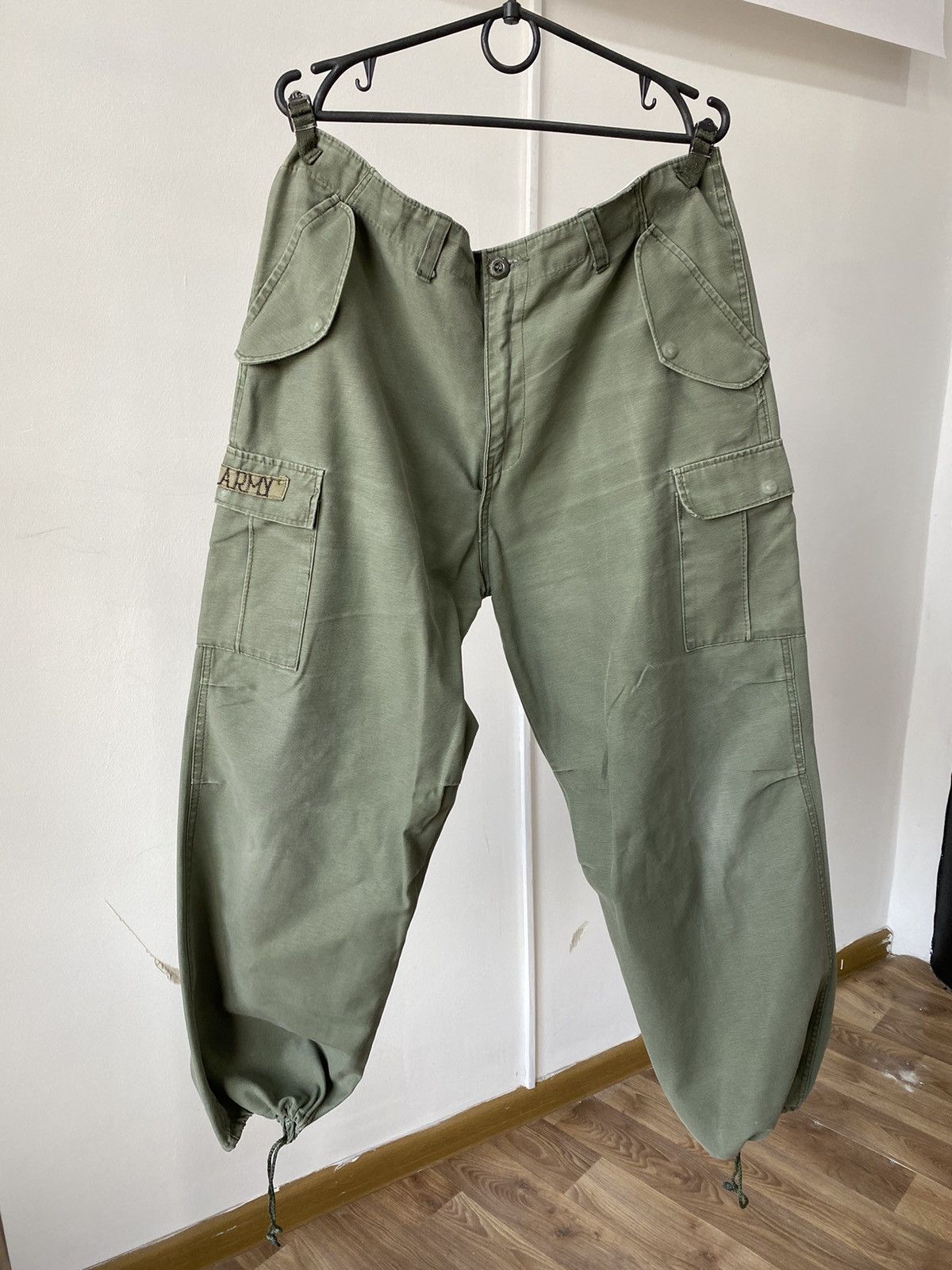 Vintage 🪖 US Army M65 Field Cargo Trousers Pants - 1970s Size US 32 / EU 48 - 1 Thumbnail