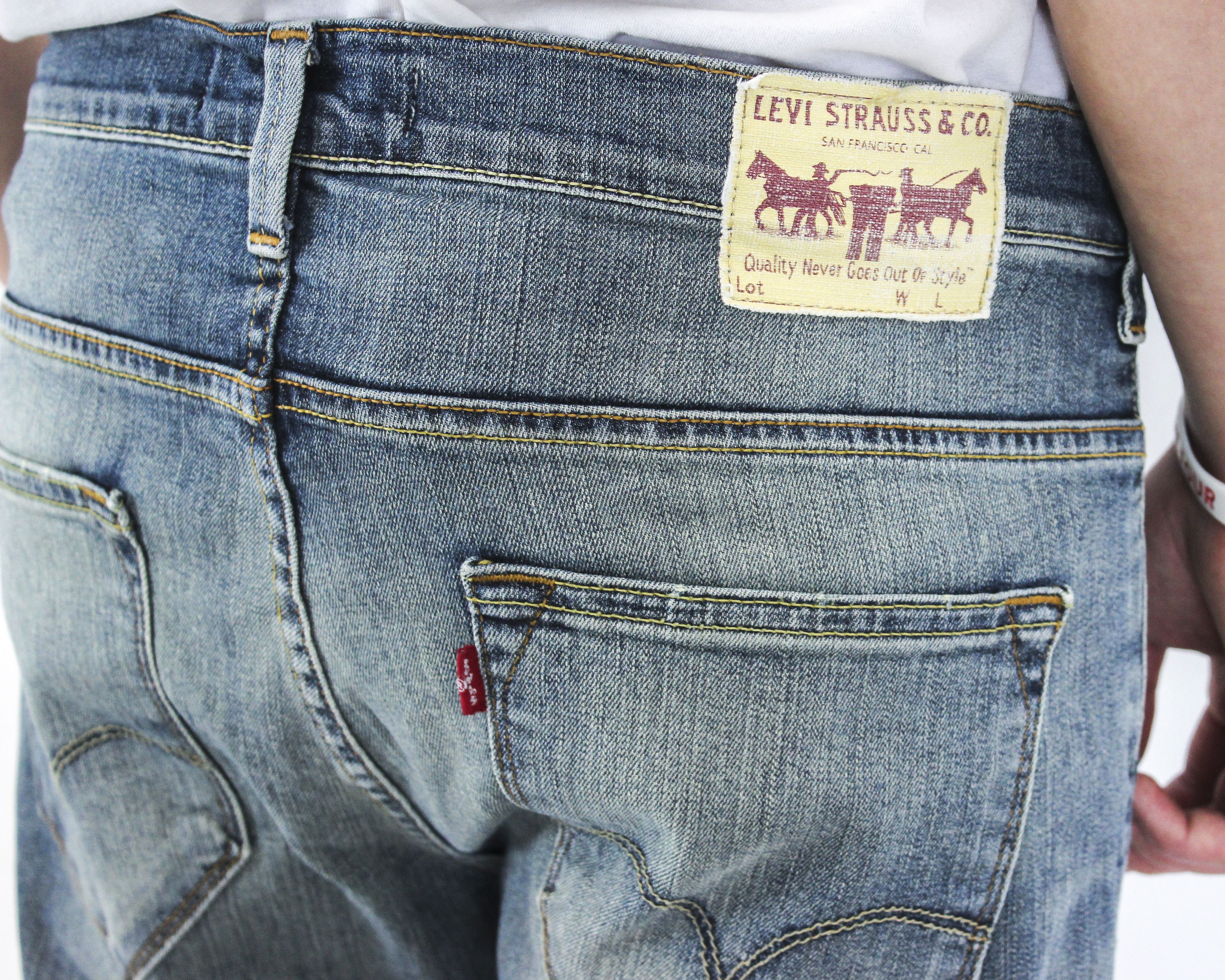 Levi's 504 Mens W34 L29 Regular Straight Jeans Pants Denim Trousers Size US 34 / EU 50 - 7 Thumbnail