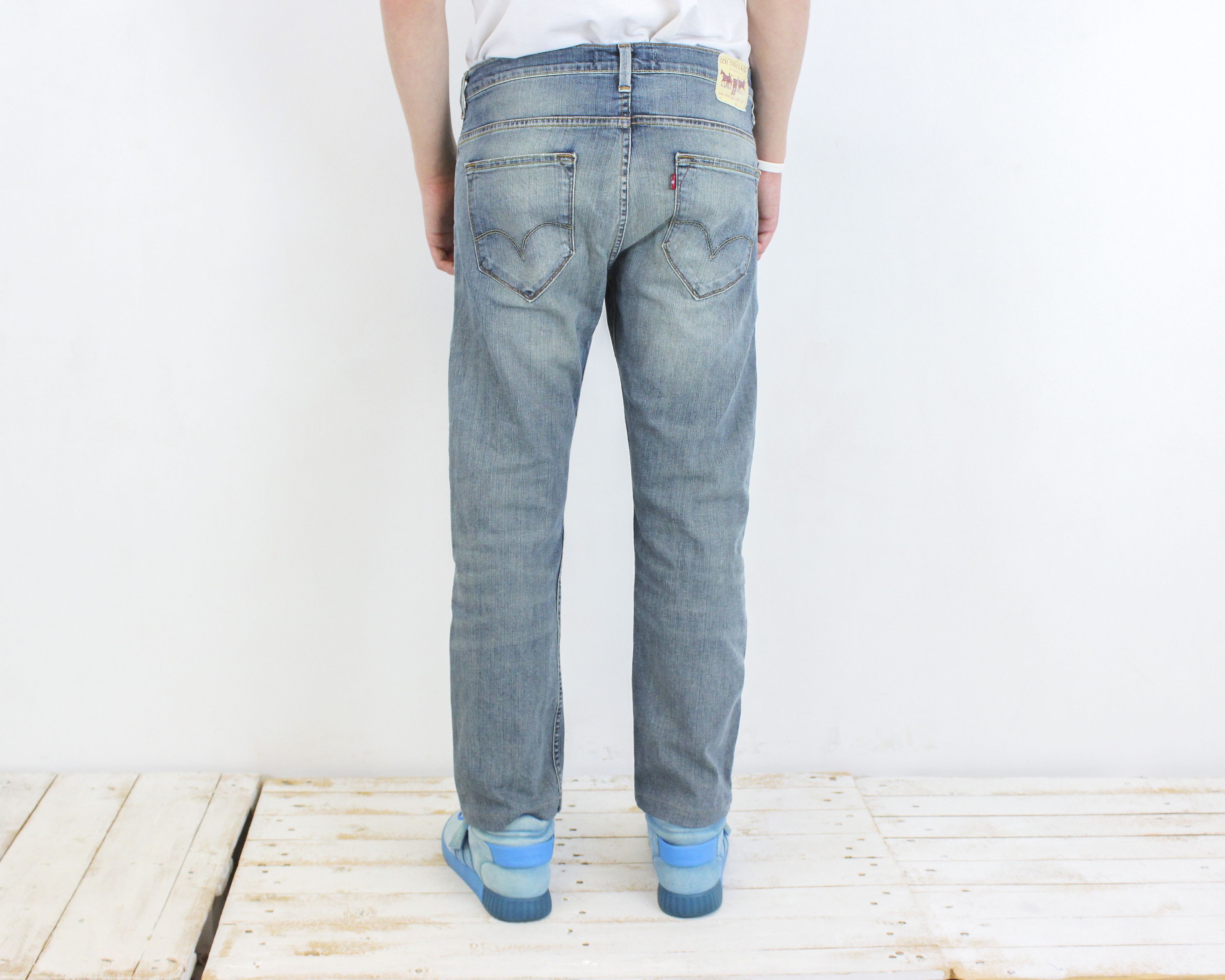 Levi's 504 Mens W34 L29 Regular Straight Jeans Pants Denim Trousers Size US 34 / EU 50 - 6 Thumbnail