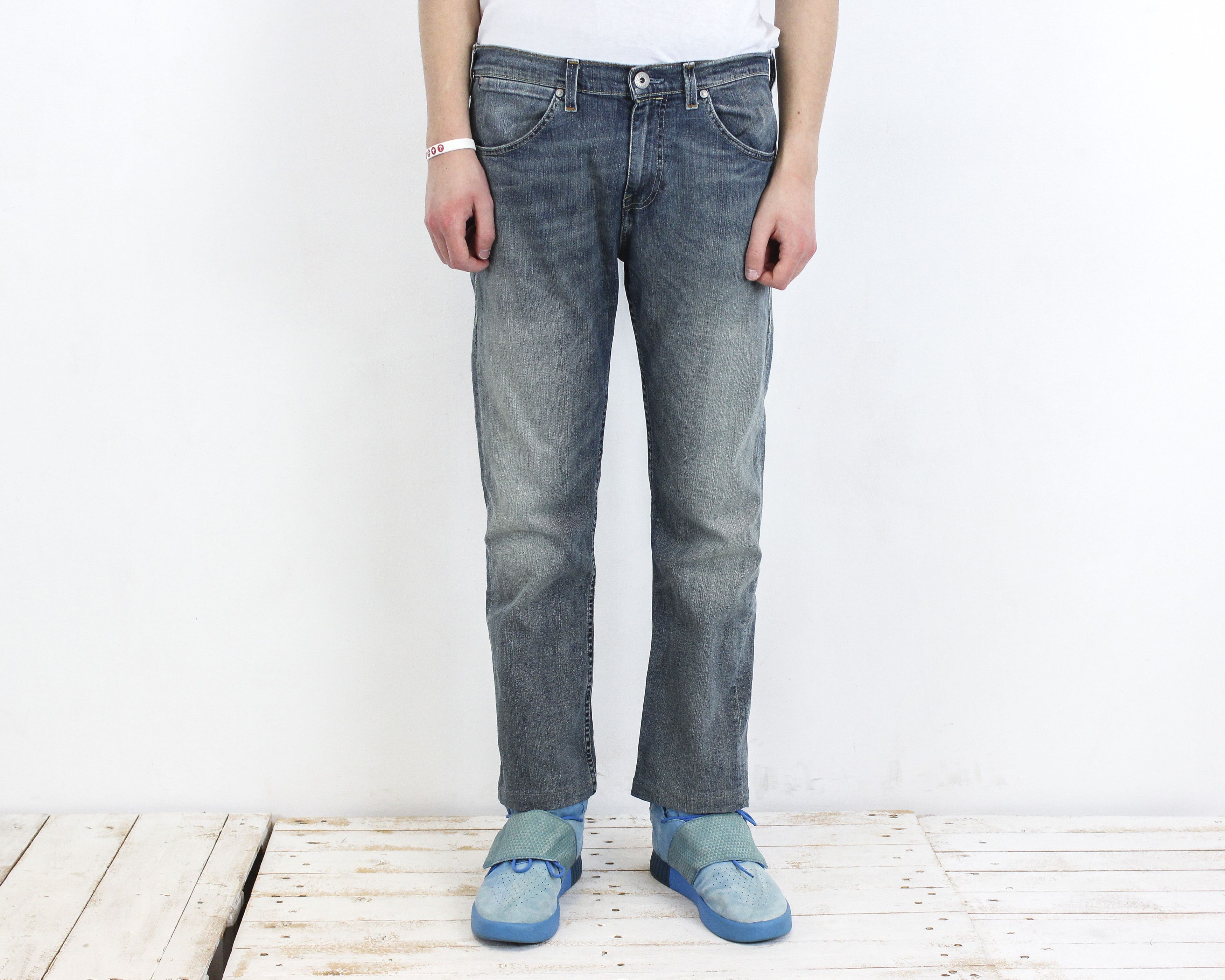 Levi's 504 Mens W34 L29 Regular Straight Jeans Pants Denim Trousers Size US 34 / EU 50 - 1 Thumbnail