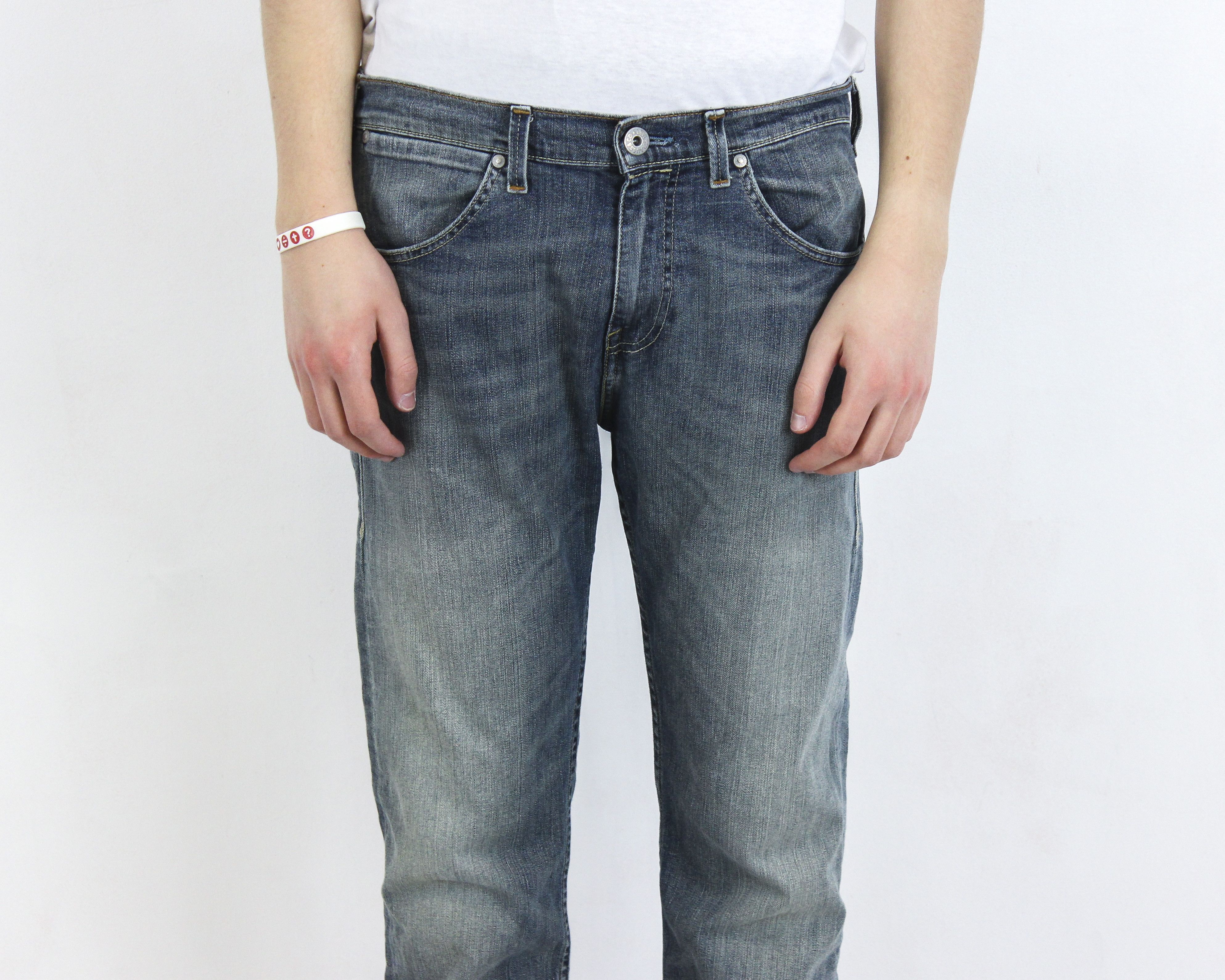Levi's 504 Mens W34 L29 Regular Straight Jeans Pants Denim Trousers Size US 34 / EU 50 - 4 Thumbnail