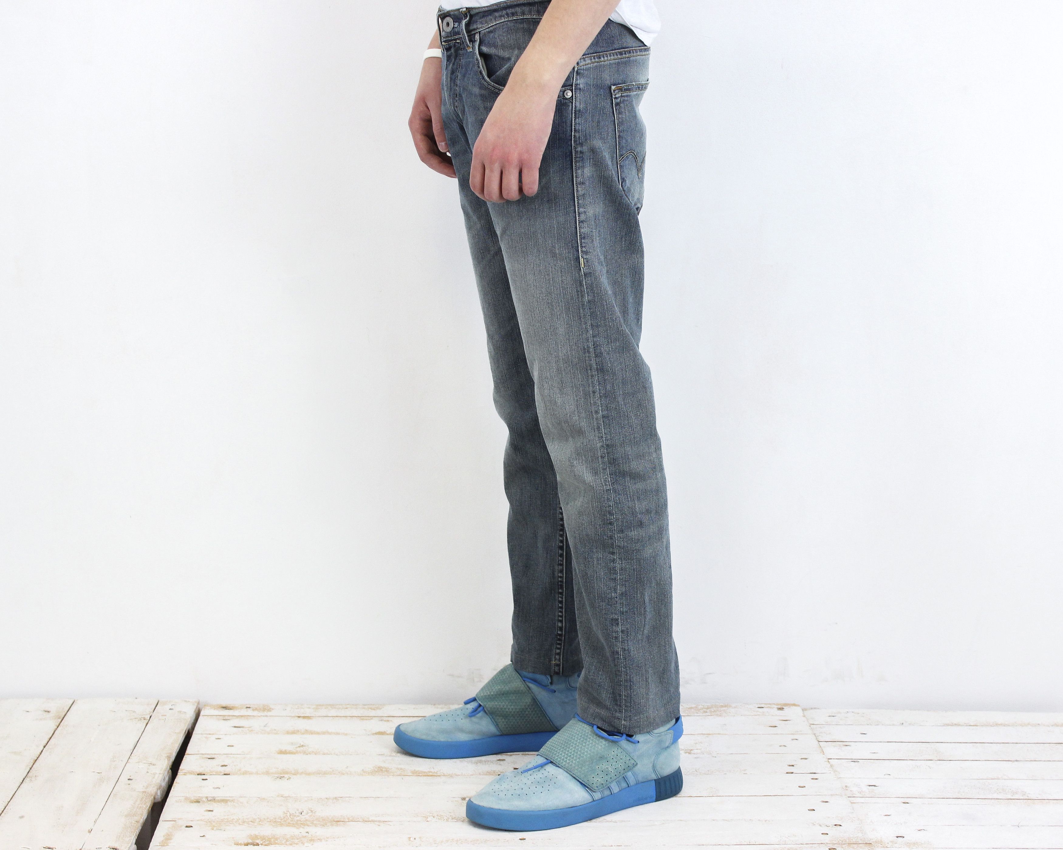 Levi's 504 Mens W34 L29 Regular Straight Jeans Pants Denim Trousers Size US 34 / EU 50 - 5 Thumbnail
