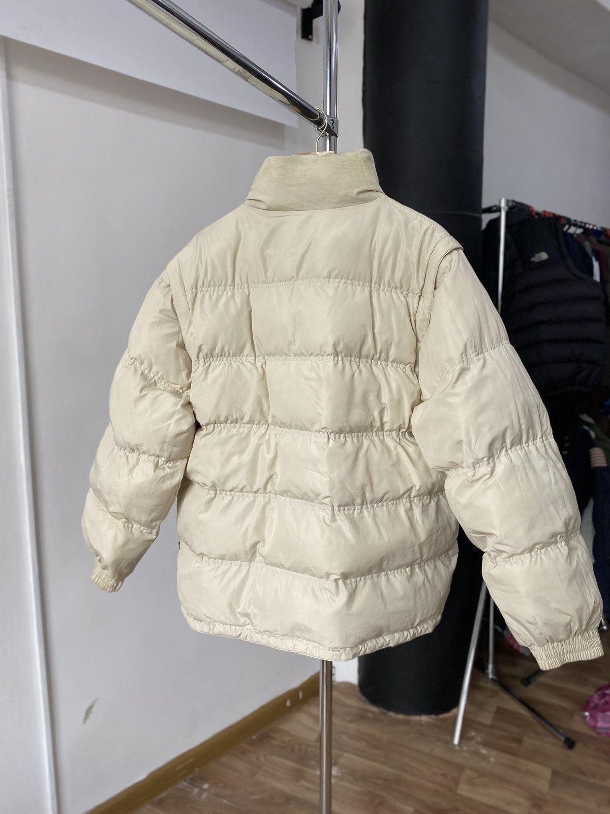 Lee × Vintage Two-Sided Lee Oversize Puffer Jacket/Vest Cream and Black Size US XXL / EU 58 / 5 - 18 Thumbnail