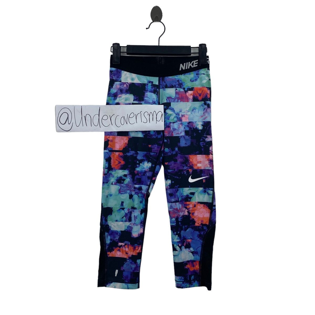 Nike NIKE DRI-FIT Overprint Design Three Quater Swim Tight Size US 27 - 1 Thumbnail