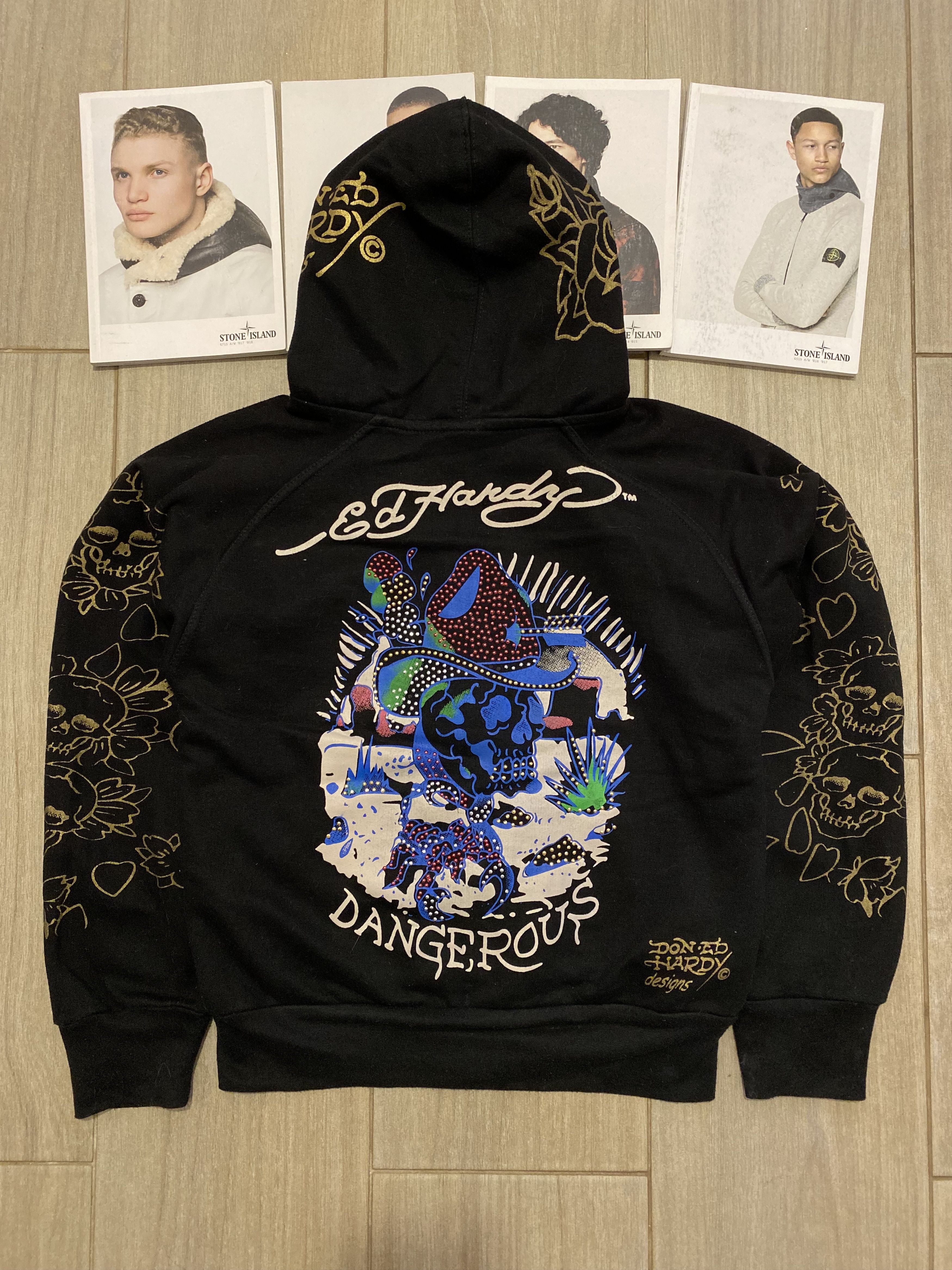 Christian Audigier × Ed Hardy × Streetwear Ed Hardy Velvet