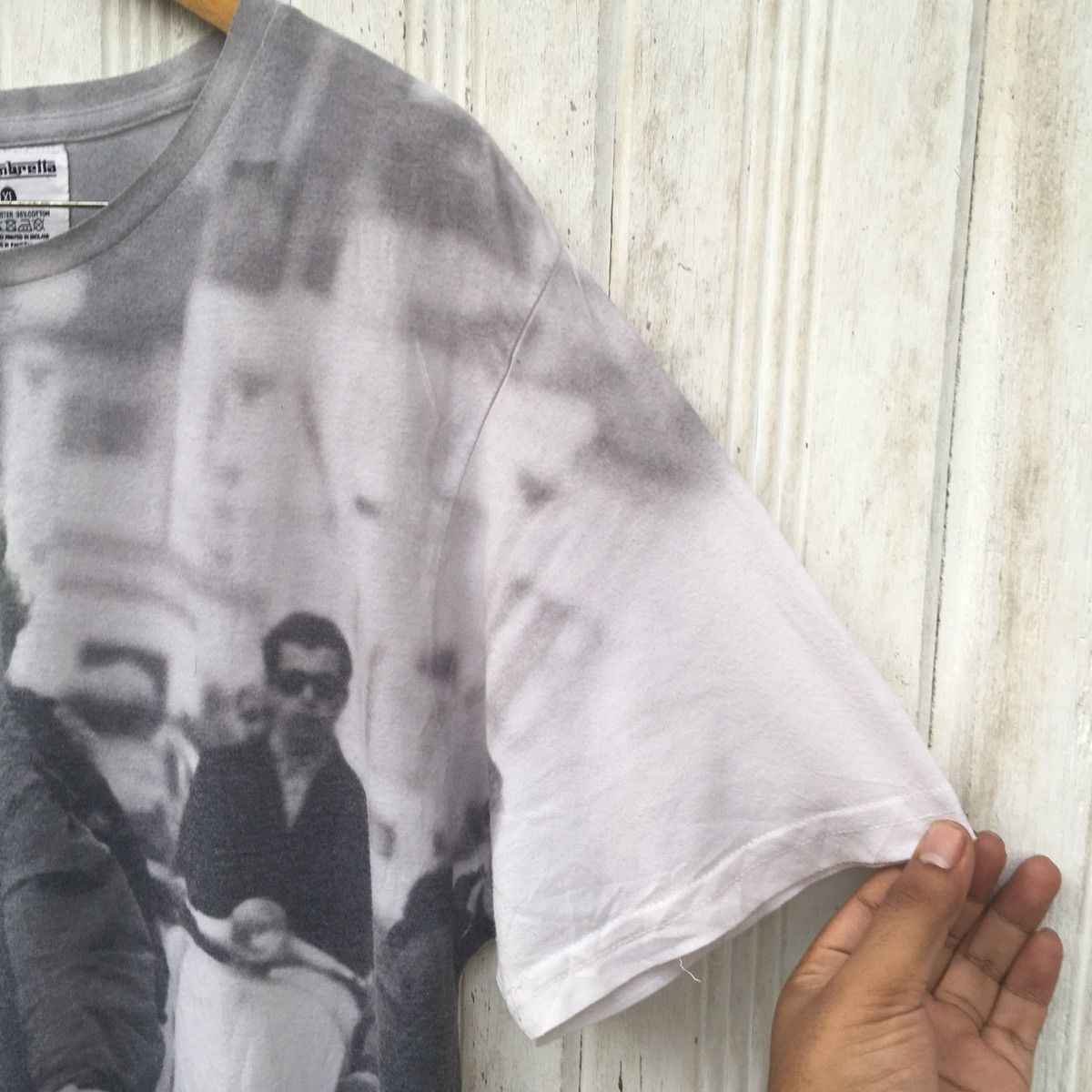 Lambretta × Vintage Vintage Lambretta Retro Photoprint Full Over Print Tshirt Size US L / EU 52-54 / 3 - 4 Thumbnail