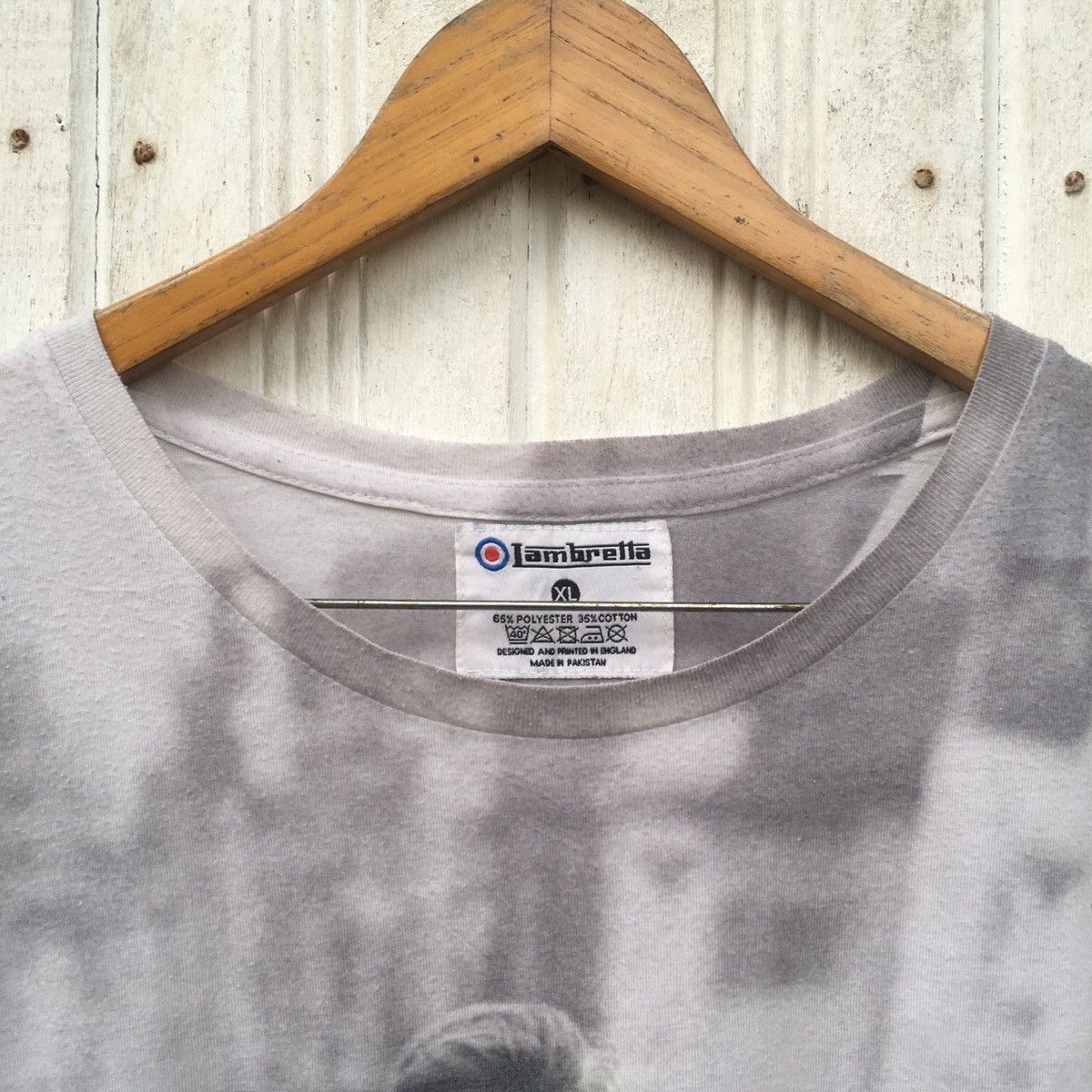 Lambretta × Vintage Vintage Lambretta Retro Photoprint Full Over Print Tshirt Size US L / EU 52-54 / 3 - 2 Thumbnail