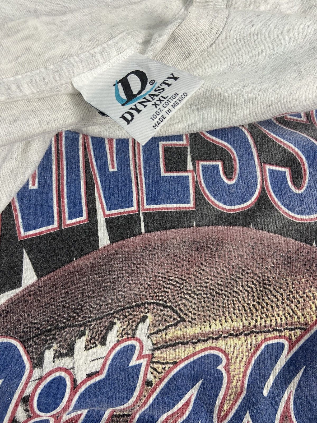 NFL × Vintage Vintage 90s Tennesse Titans American Football NFL Tshirt Size US XL / EU 56 / 4 - 10 Thumbnail