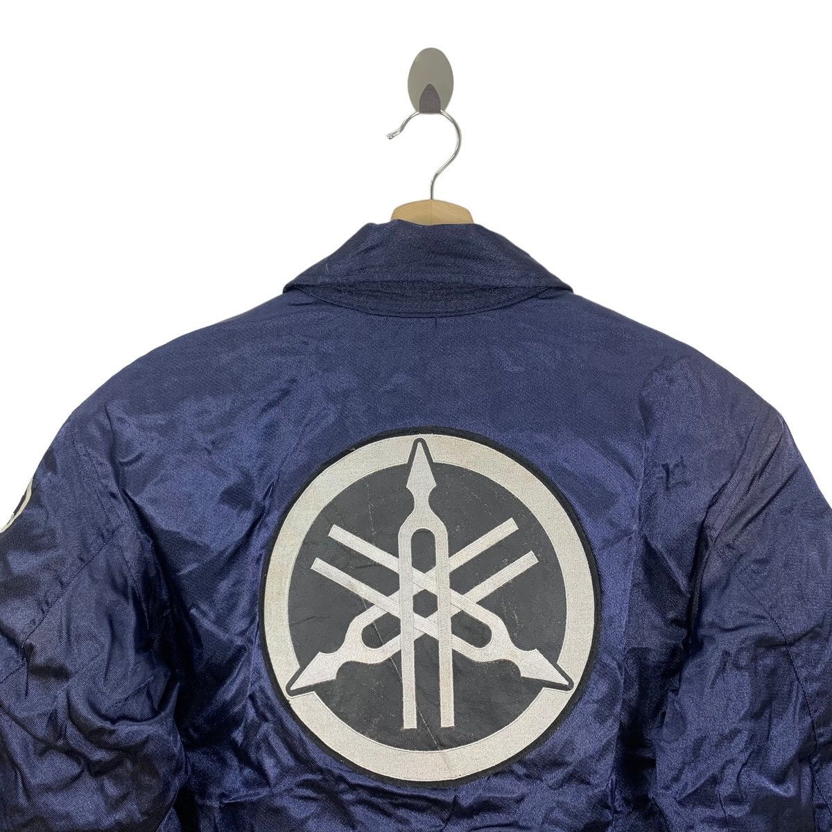 Sports Specialties Vintage 90s Yamaha Racing Team Flight Bomber Zipper Jacket Size US L / EU 52-54 / 3 - 7 Thumbnail