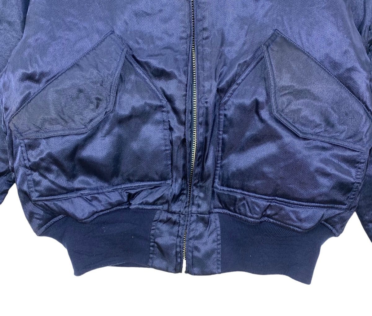 Sports Specialties Vintage 90s Yamaha Racing Team Flight Bomber Zipper Jacket Size US L / EU 52-54 / 3 - 4 Thumbnail