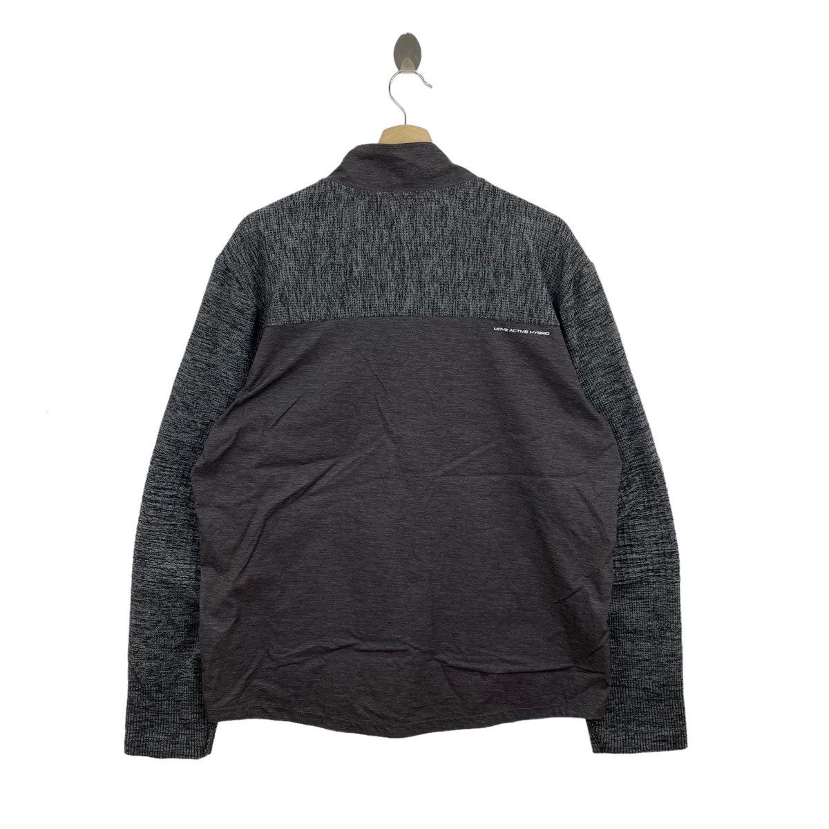 Vintage Vintage FIND-OUT Japanese Brand Full Zipper Grey Sweater Size US L / EU 52-54 / 3 - 8 Thumbnail