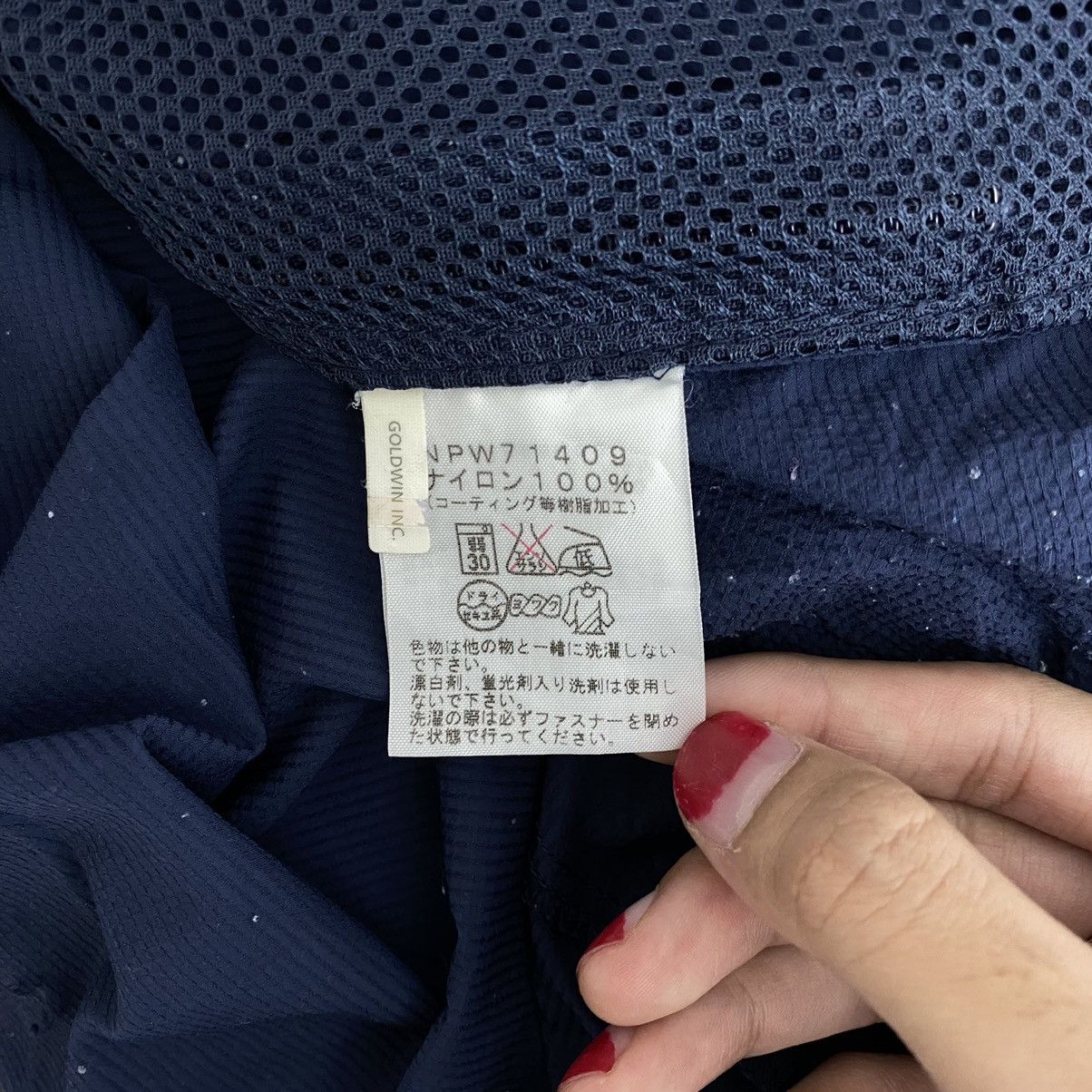 The North Face × Vintage Vintage THE NORTH FACE Full Zipper Blue Hooded Bomber Jacket Size M / US 6-8 / IT 42-44 - 5 Thumbnail