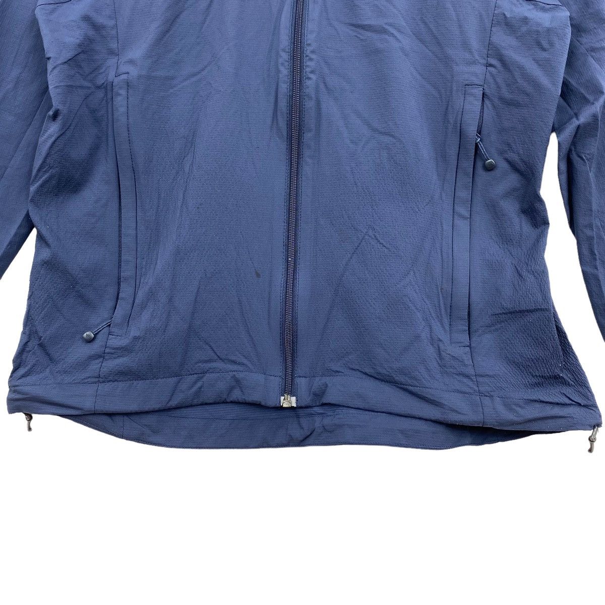 The North Face × Vintage Vintage THE NORTH FACE Full Zipper Blue Hooded Bomber Jacket Size M / US 6-8 / IT 42-44 - 3 Thumbnail