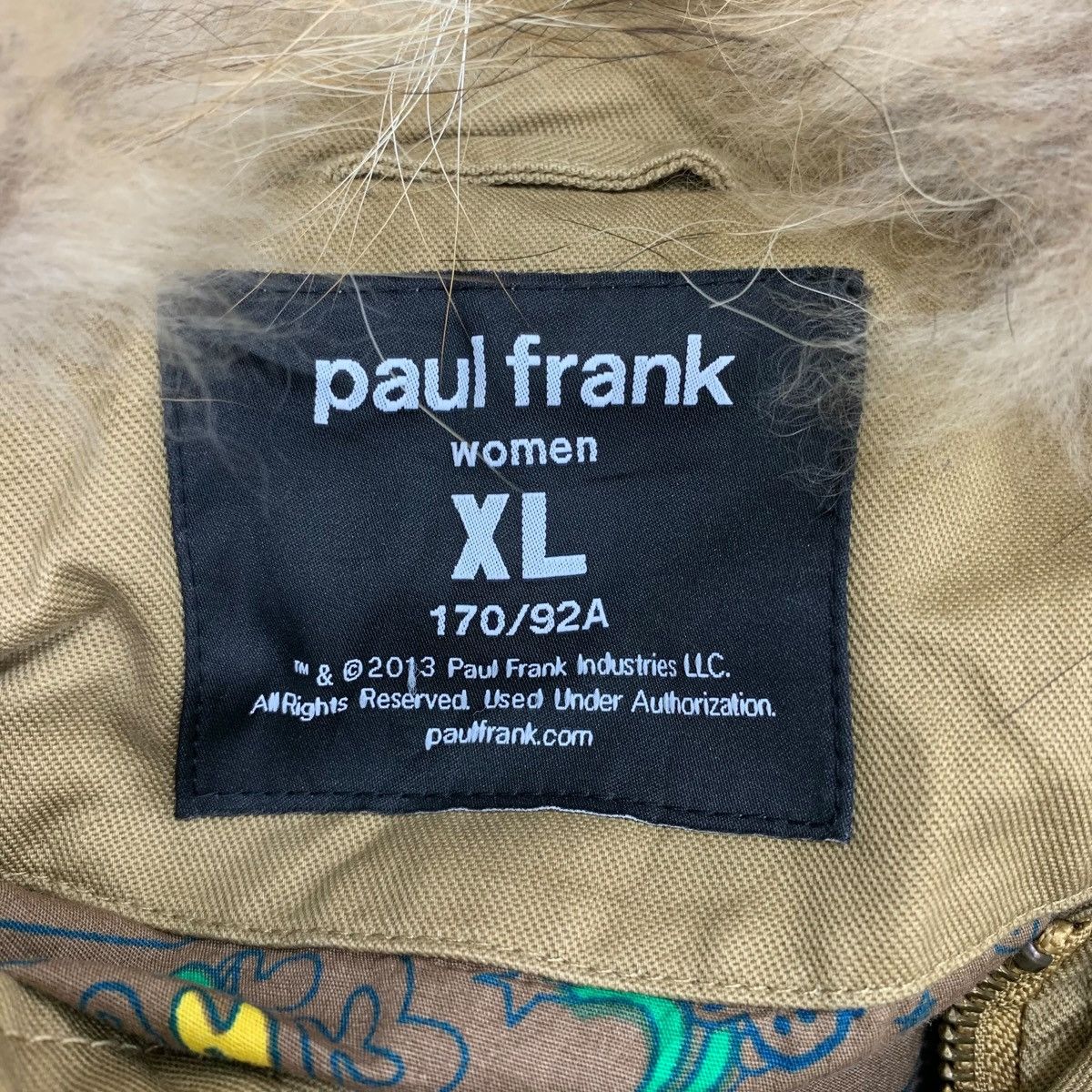 If Six Was Nine × Paul Frank Vintage Paul Franks Women Hoodie Jacket Size XL / US 12-14 / IT 48-50 - 7 Thumbnail