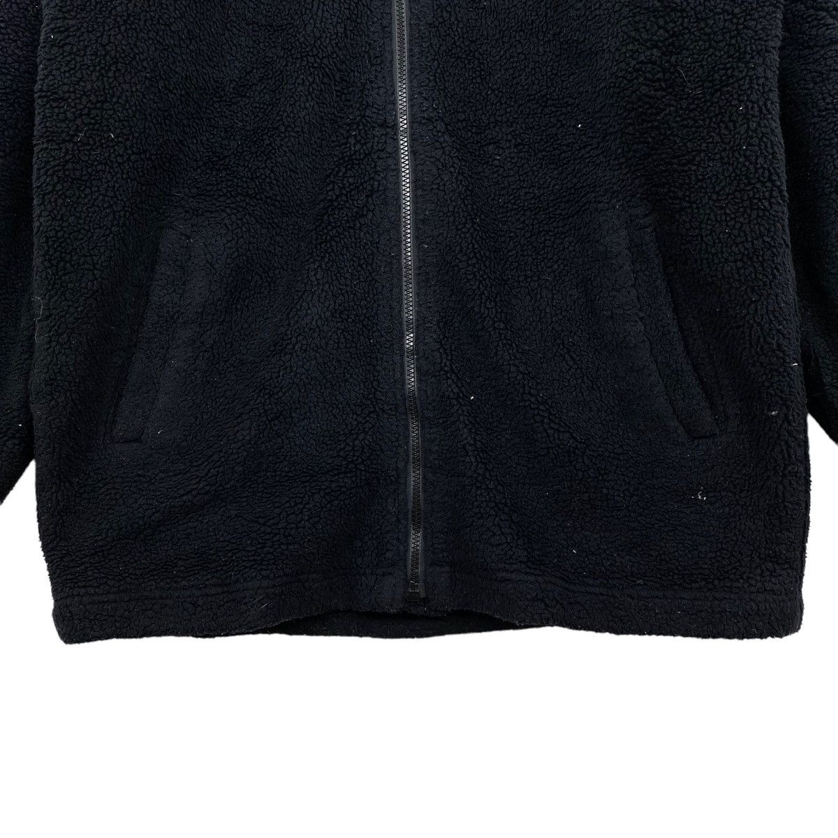 Reebok REEBOK SPORT Embroiderd Logo Black Retro Sherpa Sweater Size US L / EU 52-54 / 3 - 3 Thumbnail