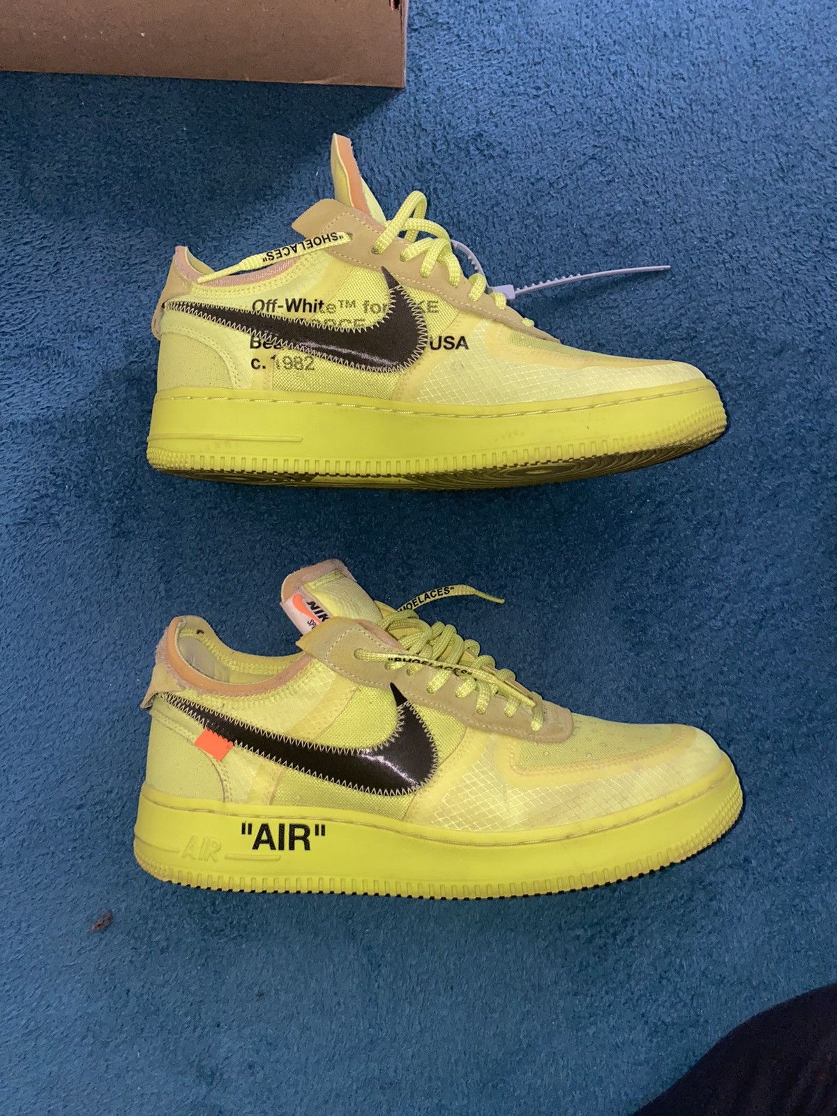 Nike × Off-White Air force 1 x OFF WHITE Size US 9.5 / EU 42-43 - 2 Thumbnail