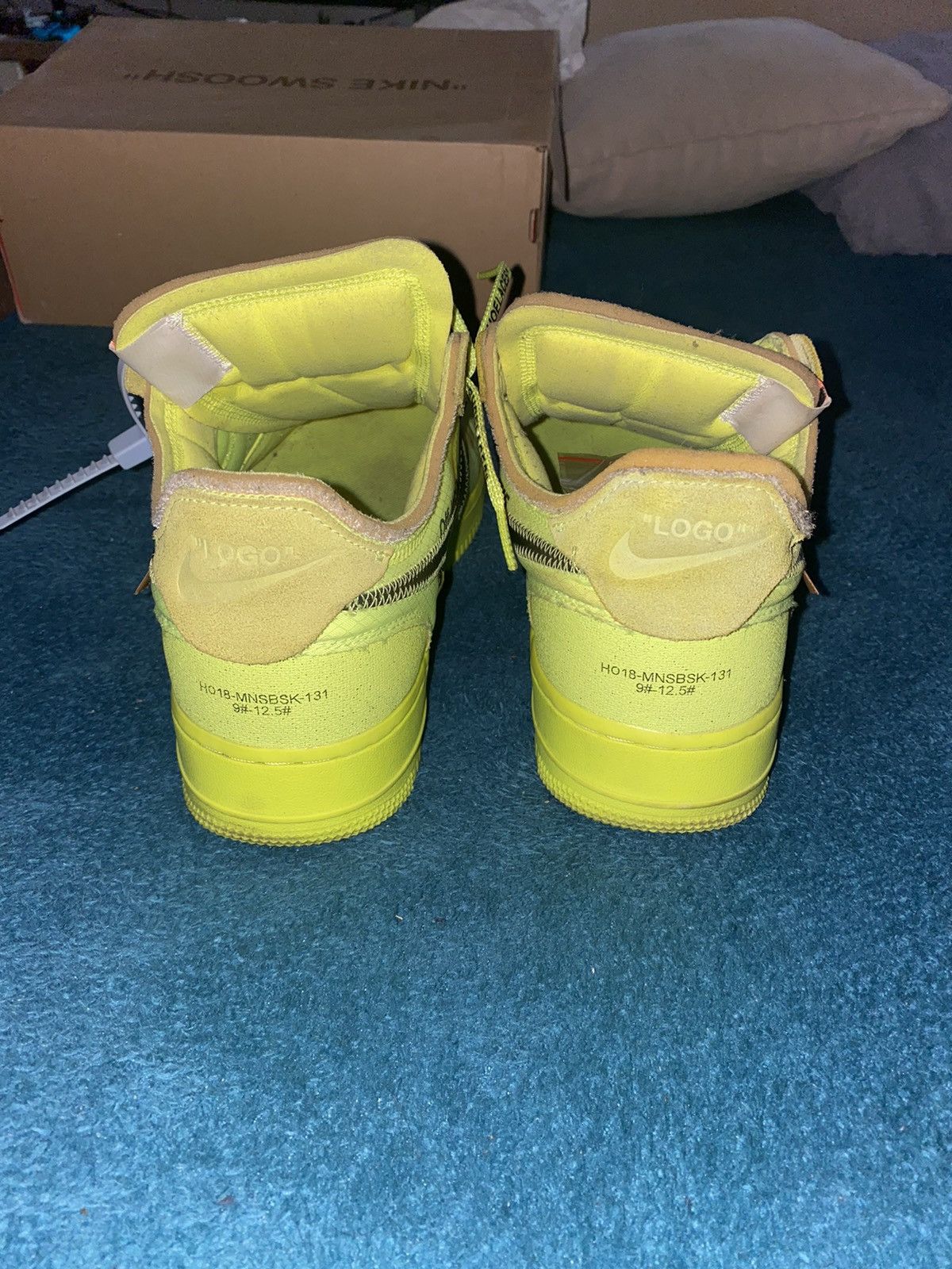 Nike × Off-White Air force 1 x OFF WHITE Size US 9.5 / EU 42-43 - 3 Thumbnail