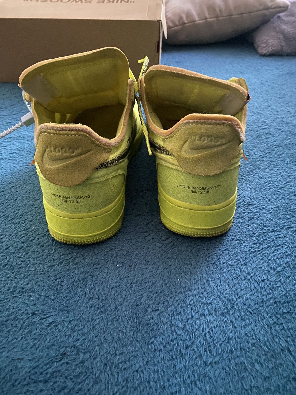 Nike × Off-White Air force 1 x OFF WHITE Size US 9.5 / EU 42-43 - 5 Thumbnail