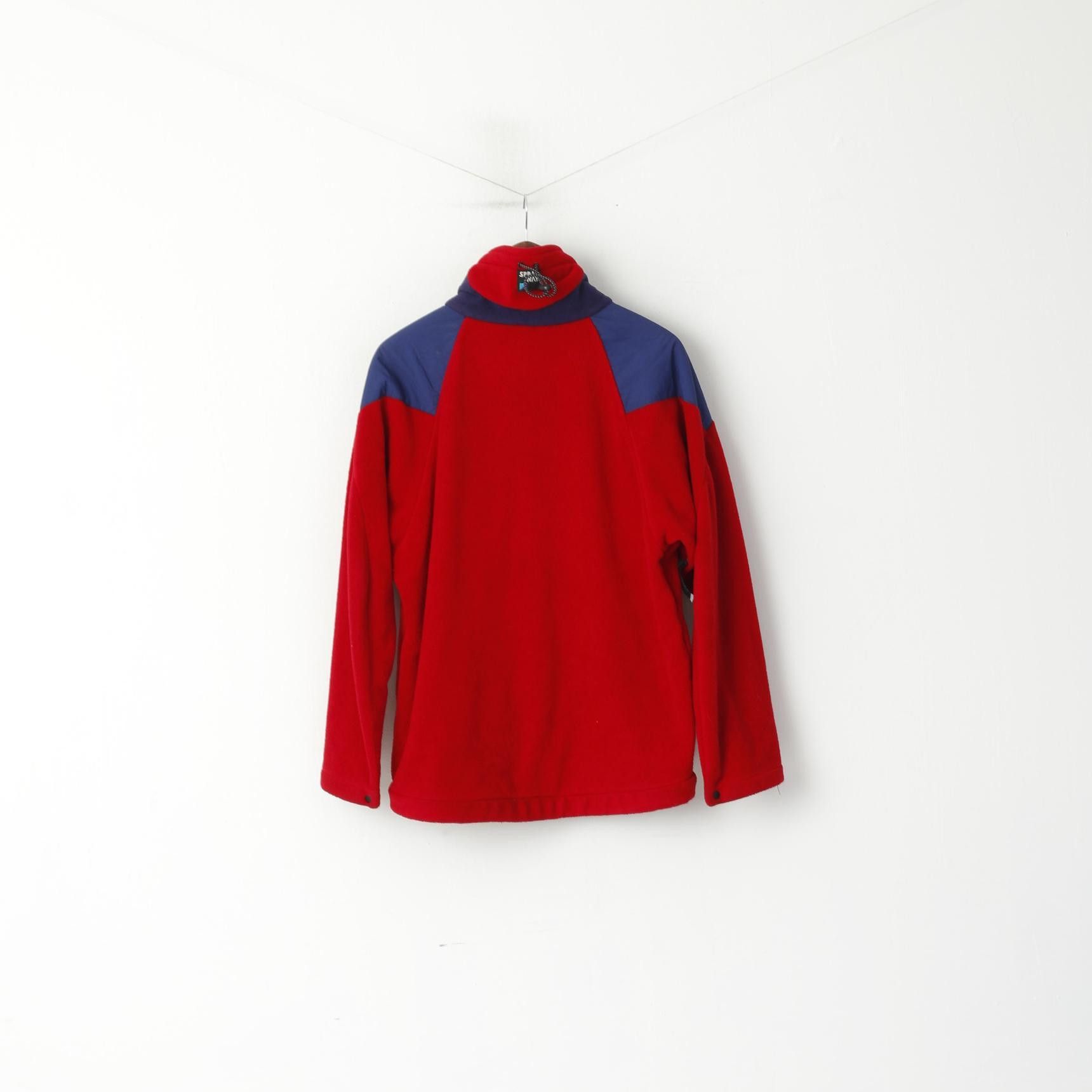 Vintage Sprayway Men S Fleece Top Red Vintage Windbloc 5935 Size US S / EU 44-46 / 1 - 5 Thumbnail