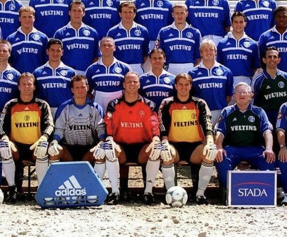 Vintage Vintage 2000s Schalke 04 Goalkeeper Shirt Adidas Jersey Size US XXL / EU 58 / 5 - 2 Thumbnail